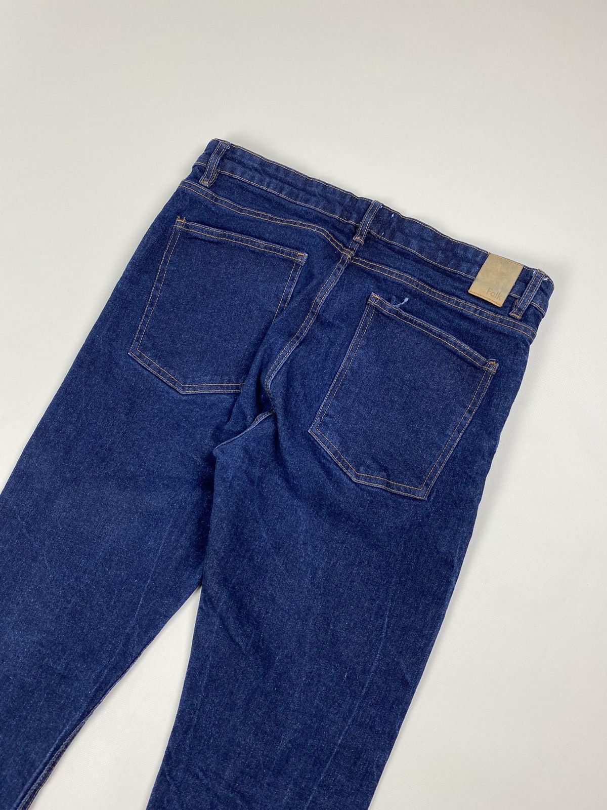 Folk Folk men’s Selvedge Denim Jeans Size US 34 / EU 50 - 17 Thumbnail