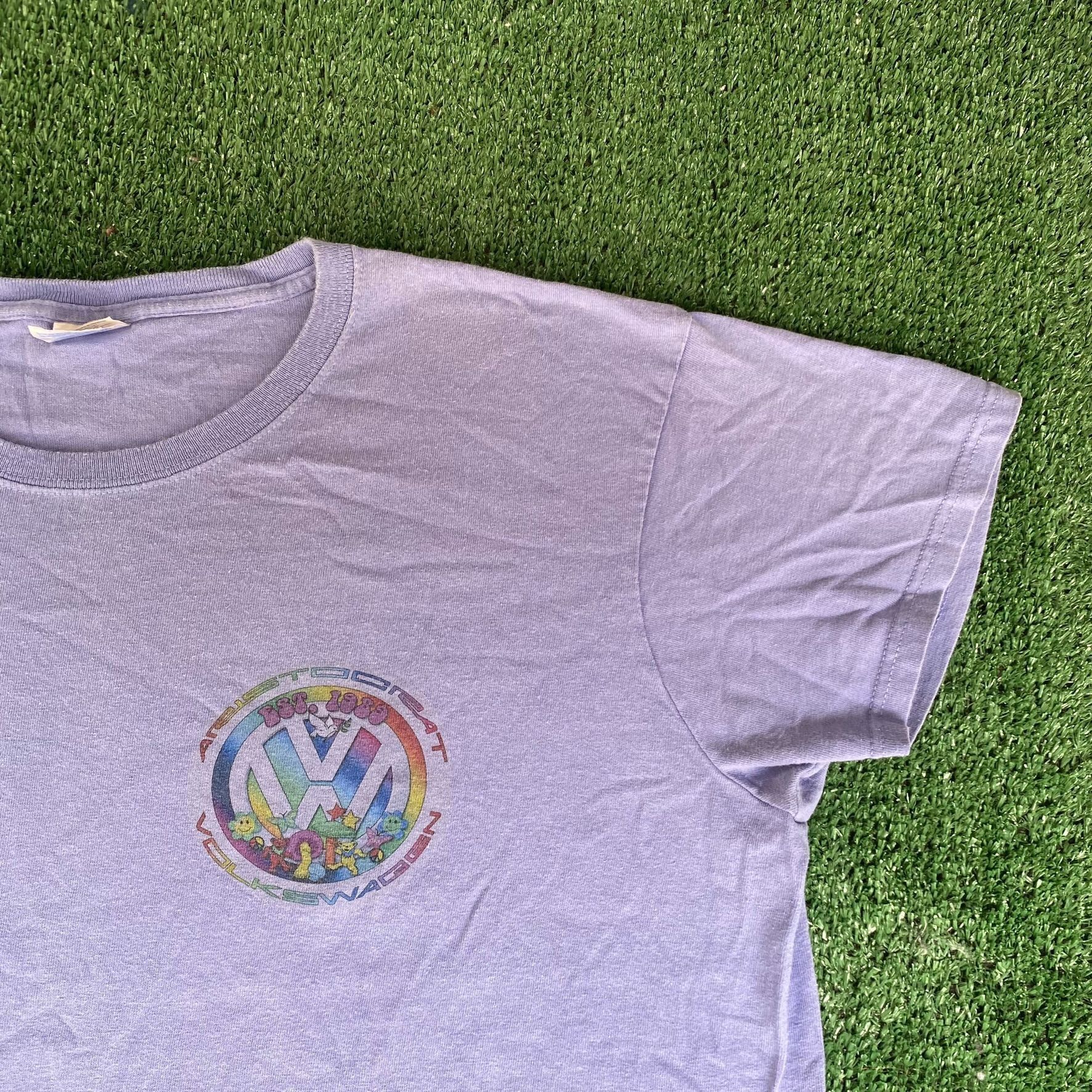 Gildan Vintage Y2K Volkswagen Logo Shirt Hippie VW Deadhead Tee Size US XL / EU 56 / 4 - 4 Thumbnail