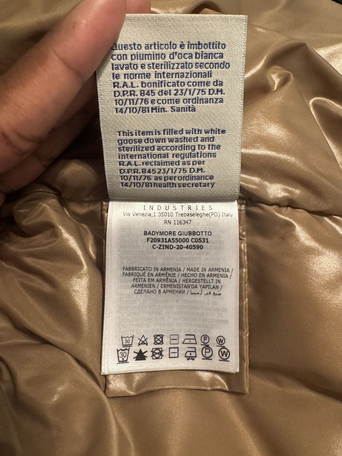 Moncler Badymore Quilted Down Parka - Beige Size L / US 10 / IT 46 - 11 Thumbnail