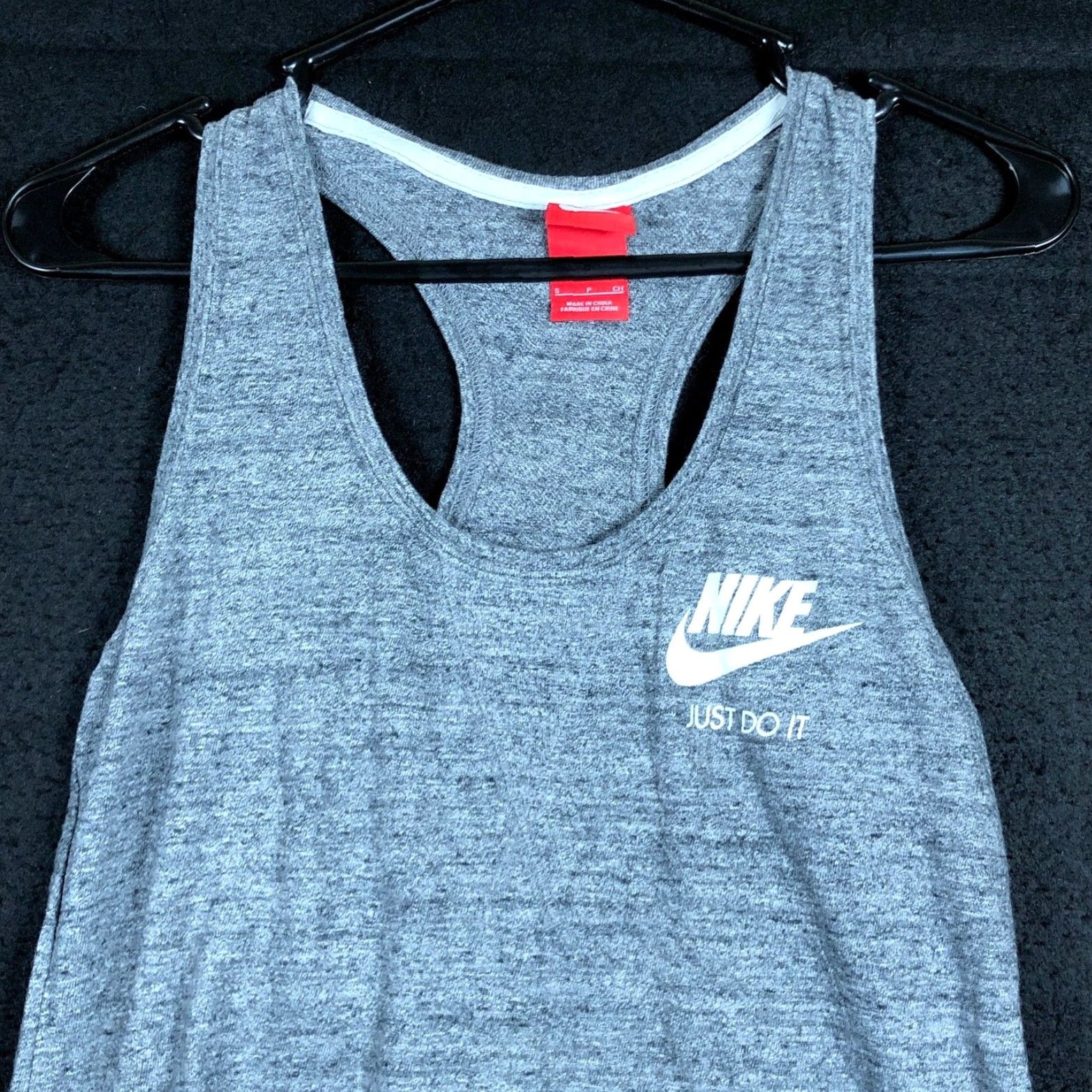 Nike Nike Shirt Womens Gray Logo Halter Tank Top Lightweight Athletic Small Size S / US 4 / IT 40 - 2 Thumbnail