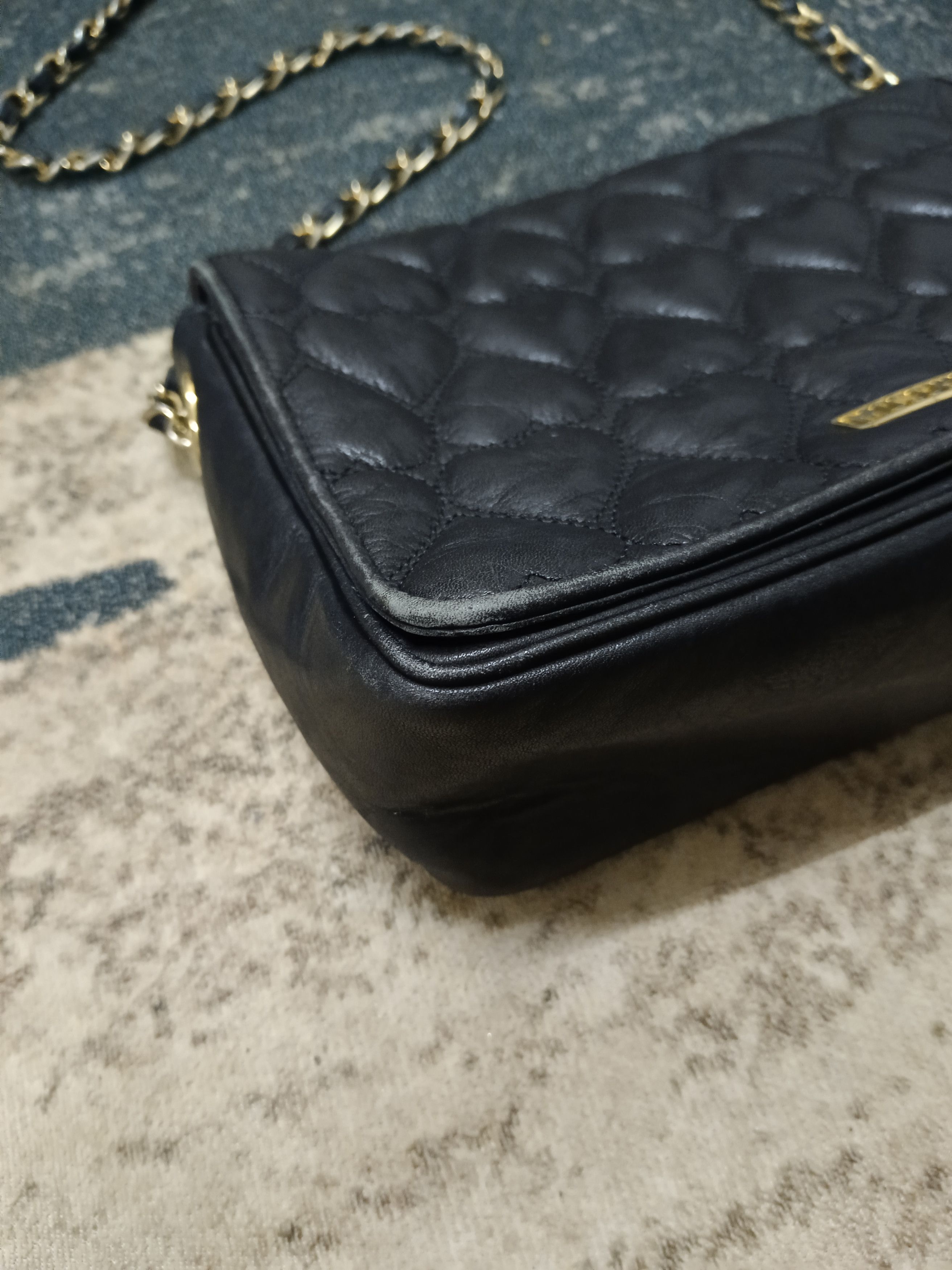 Leather × Moschino OG🔥GRAIL MOSCHINO SOFT LEATHER Size ONE SIZE - 4 Thumbnail