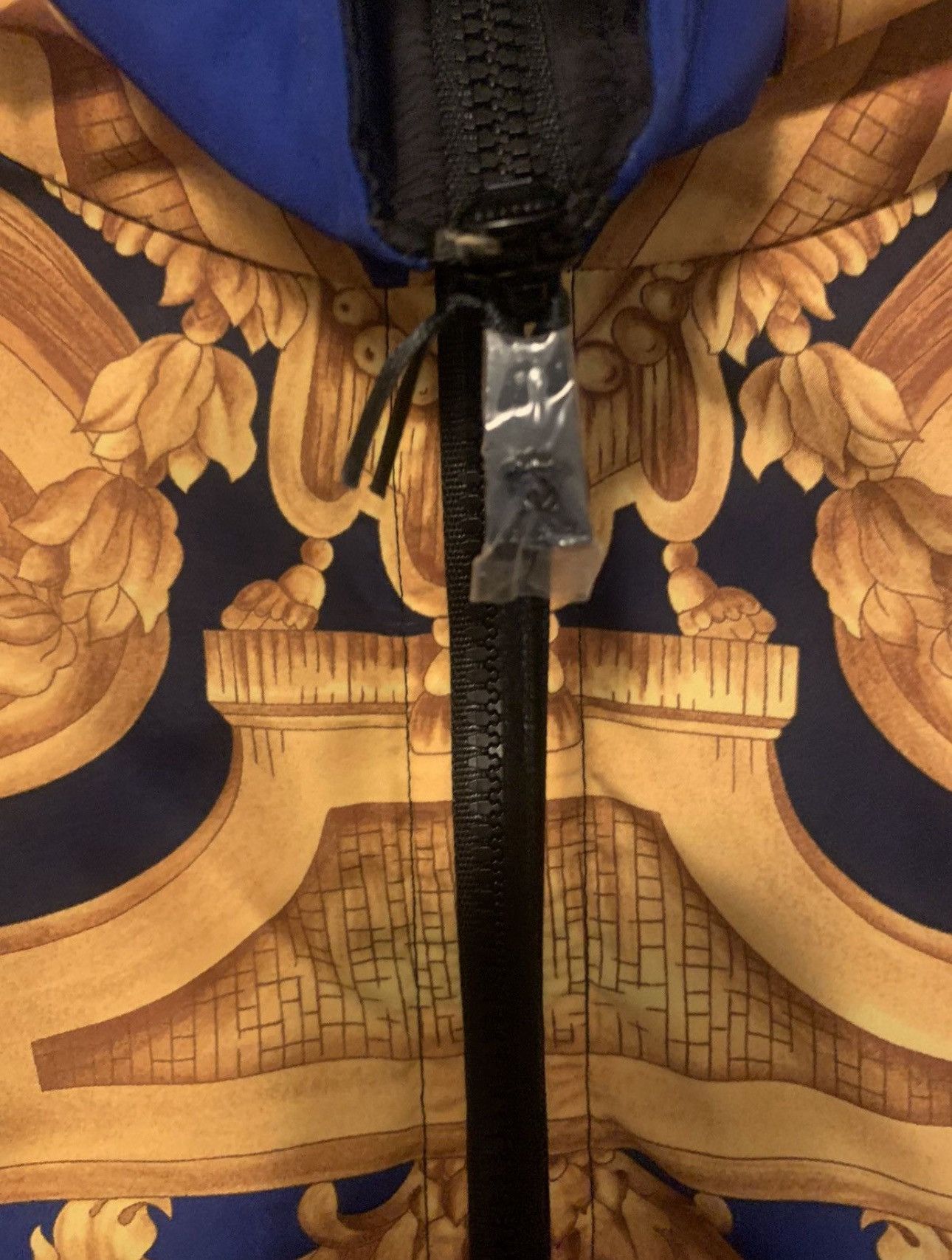 Versace Versace Baroque Track Jacket size M (48) blue Size US M / EU 48-50 / 2 - 3 Thumbnail