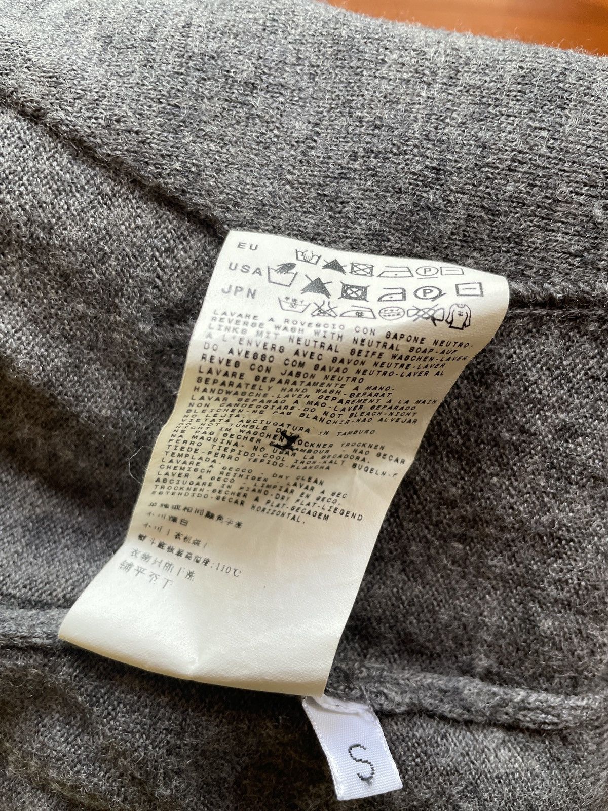 Stone Island Stone Island Cardigan Gray Wool Size US S / EU 44-46 / 1 - 8 Thumbnail