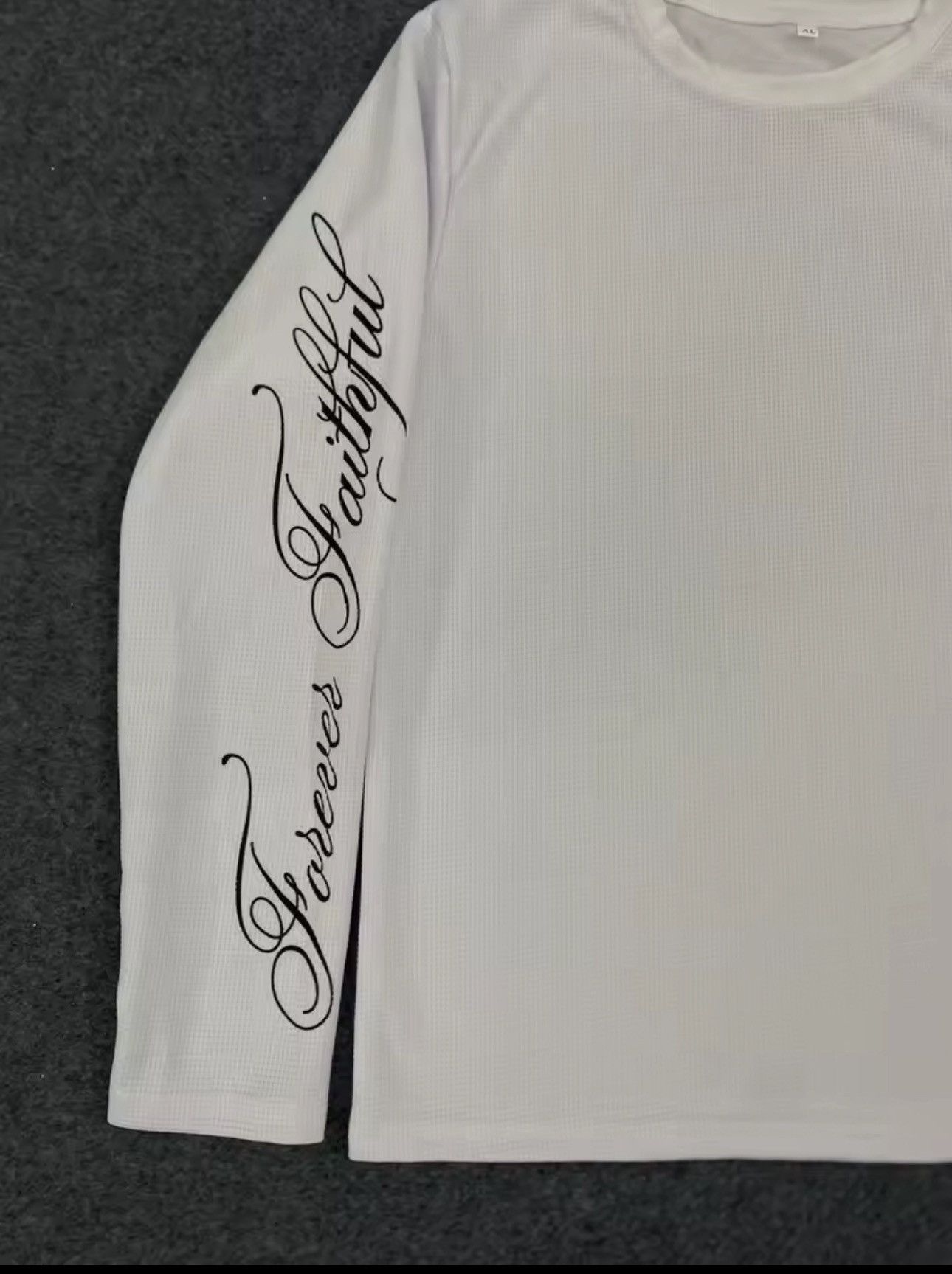 Japanese Brand Longsleeve Thermal “Forever Faithful” Size US M / EU 48-50 / 2 - 2 Thumbnail