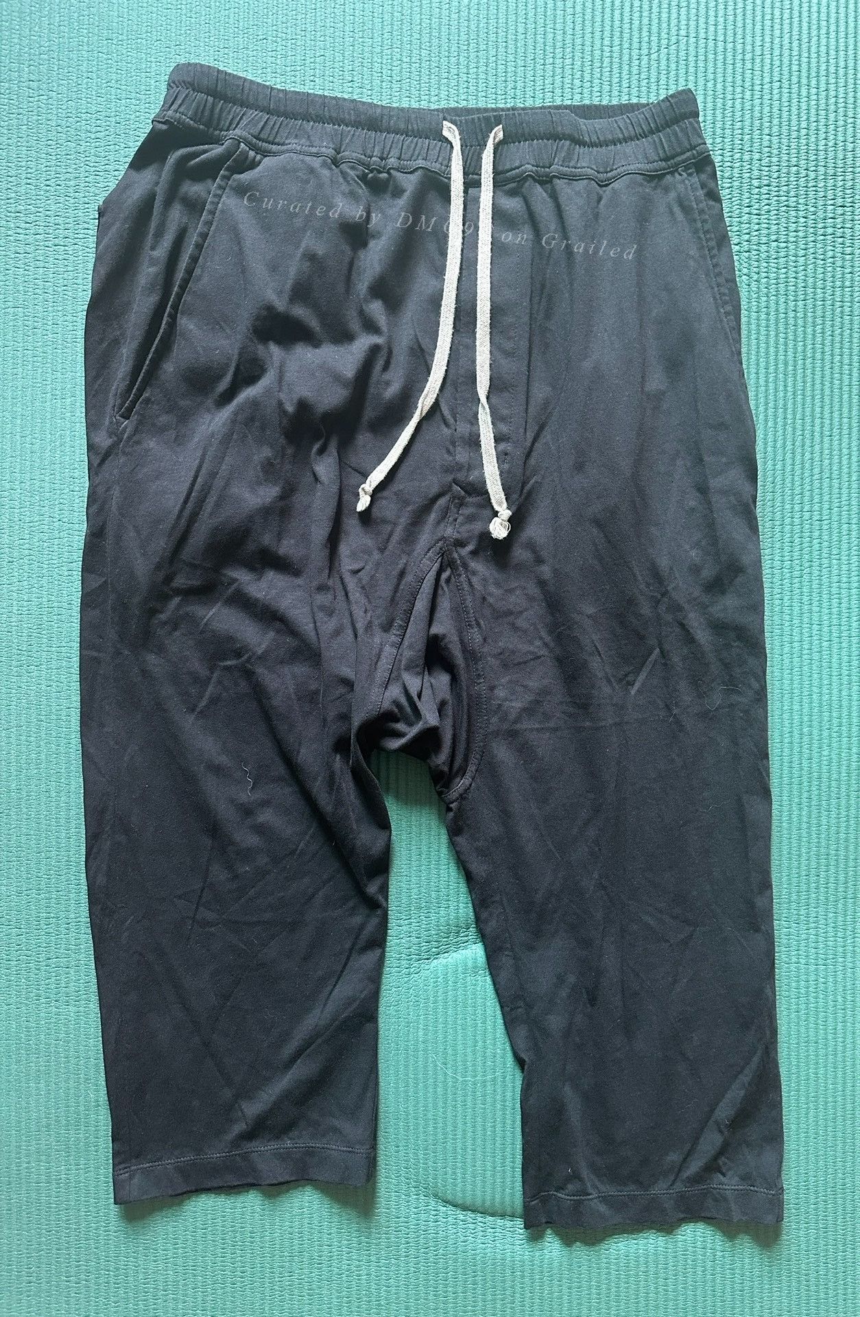 Rick Owens Rick Owens Drop-Crotch Cropped Pants Size US 30 / EU 46 - 1 Thumbnail