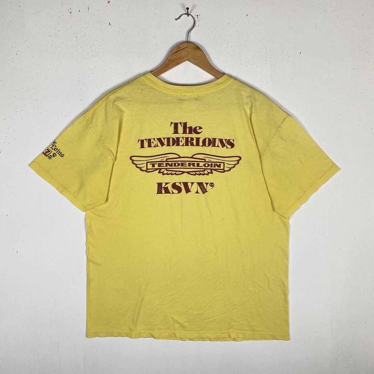 Tenderloin × Vintage Vintage THE TENDERLOINS Logo Graphic Tee Size US L / EU 52-54 / 3 - 8 Thumbnail