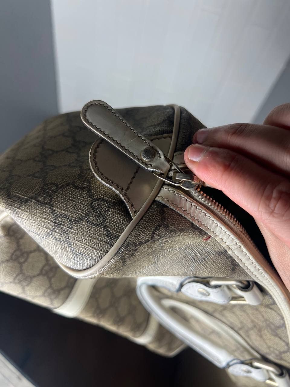 Gucci VERY RARE GUCCI VINTAGE MONOGRAM ITALIAN DESIGNER RETRO 90s Size ONE SIZE - 4 Thumbnail