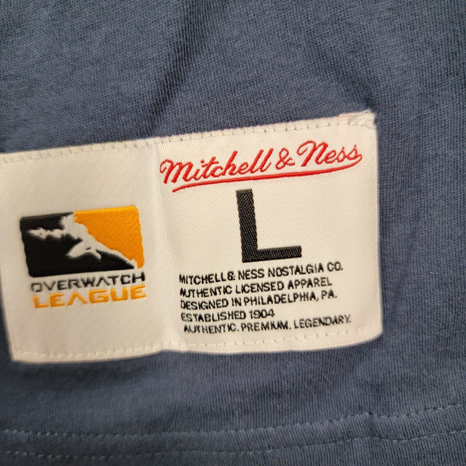 Mitchell & Ness Mitchell & Ness Men T Shirt L Guangzhou Charge 392/393 Size US L / EU 52-54 / 3 - 2 Thumbnail