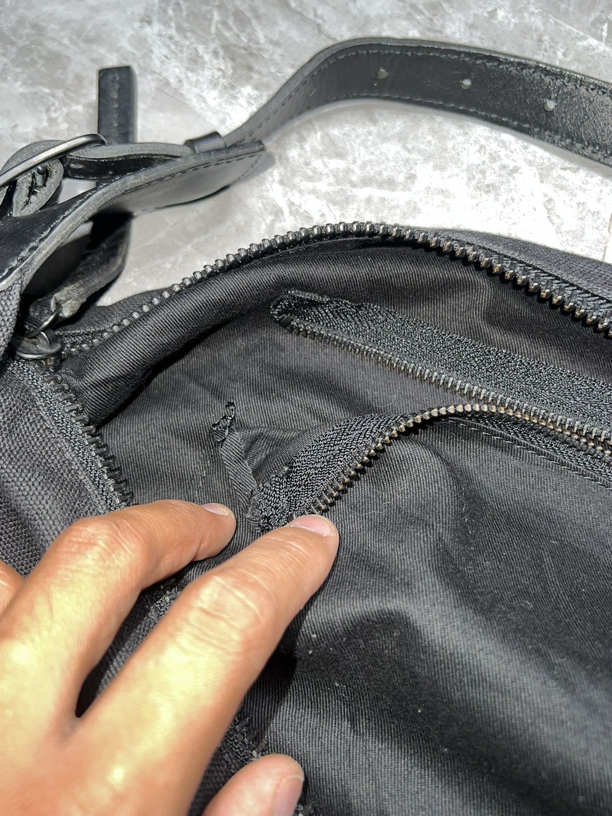 The Viridi-anne The Viridi-anne Waxed Canvas Mini Duffle Crossbody Bag Size ONE SIZE - 8 Thumbnail