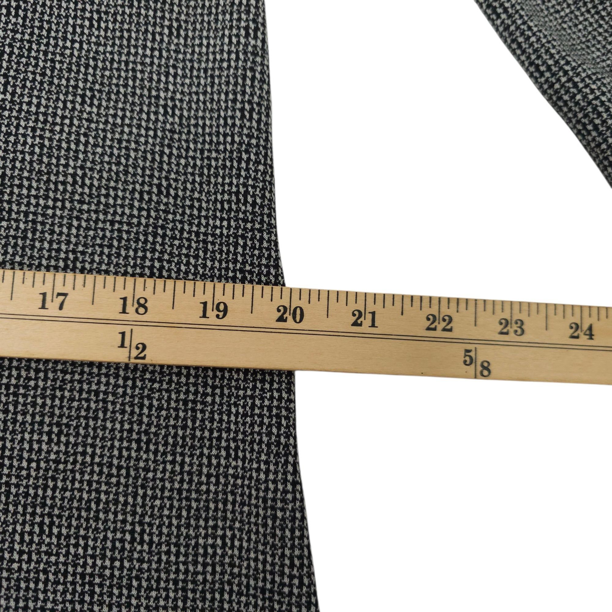 J. Jill J JILL Wearever Dress Womens S Gray Houndstooth Flutter Size S / US 4 / IT 40 - 20 Thumbnail
