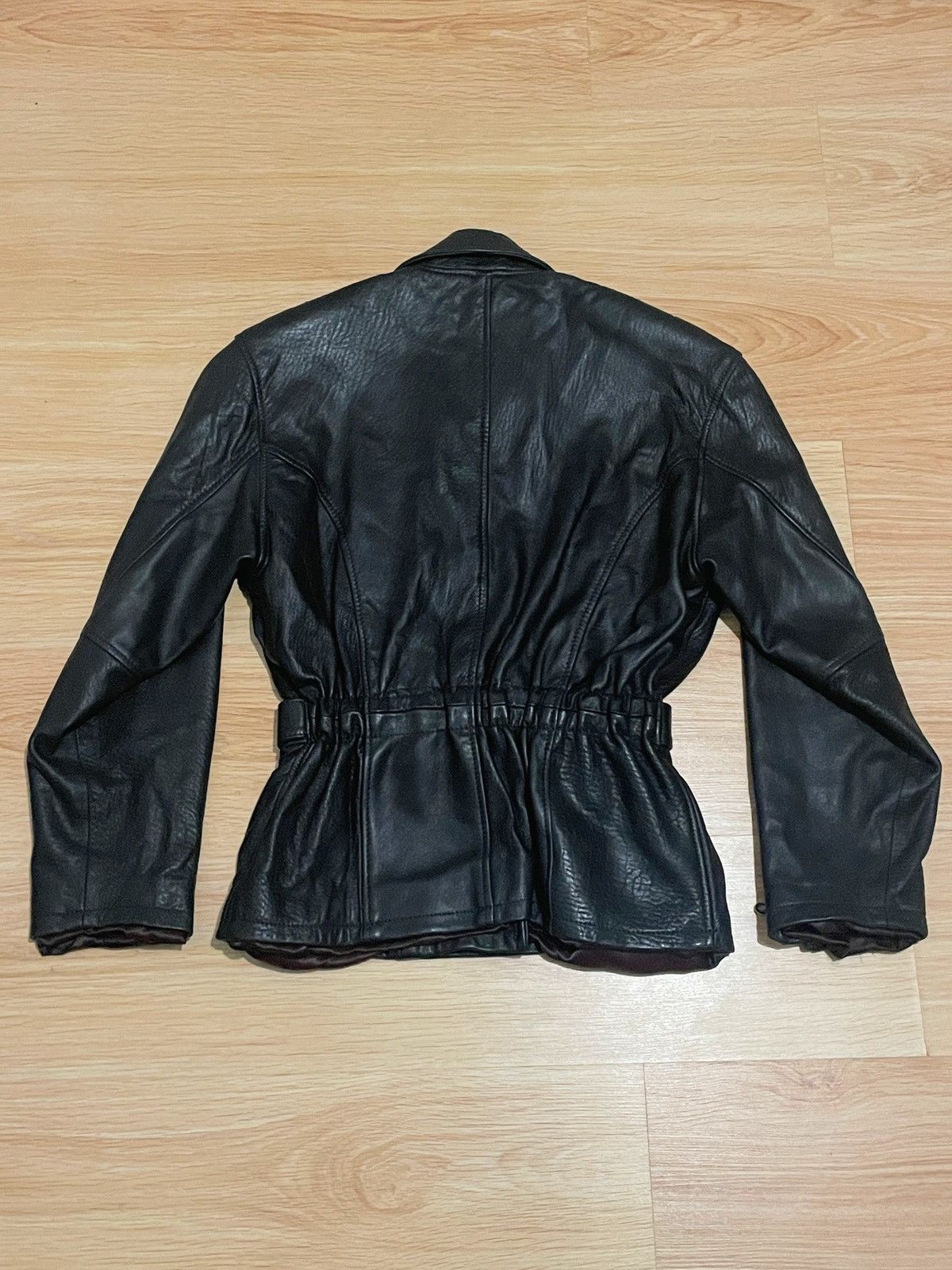 Vintage Vintage 1996 Dakota Leather Jacket 90s Waist Fit L Size L / US 10 / IT 46 - 5 Thumbnail