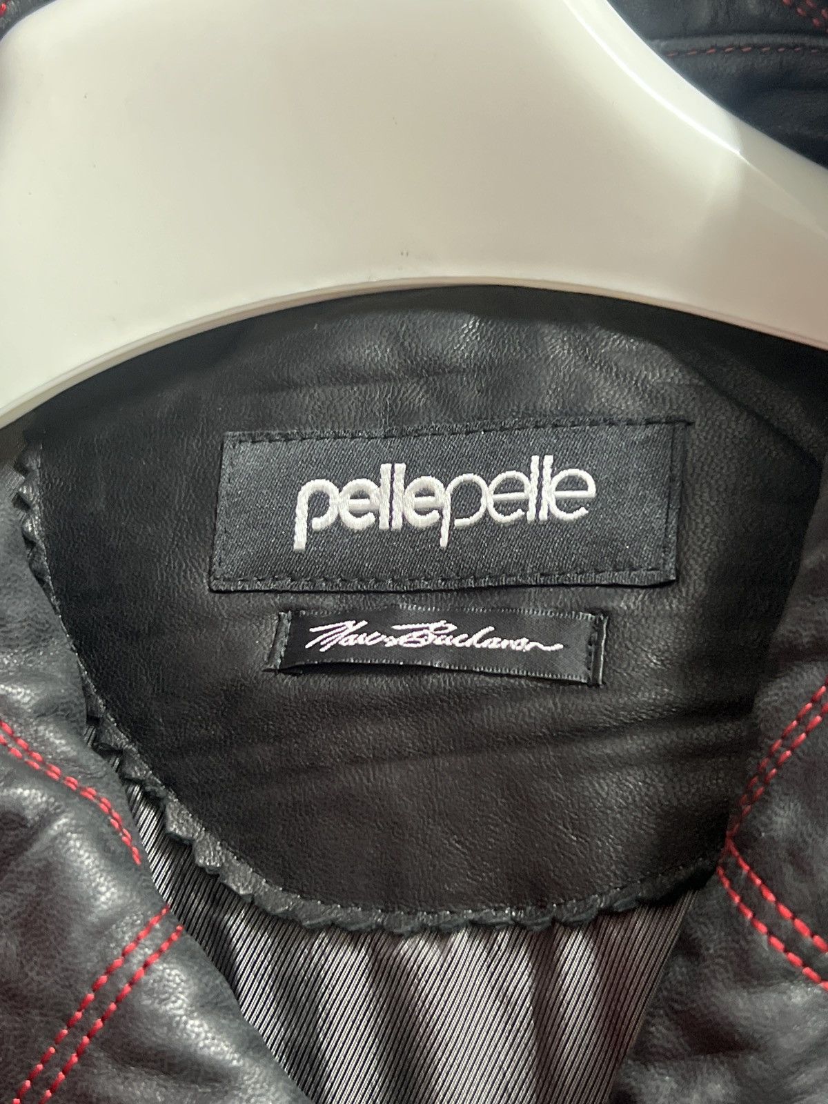 Pelle Pelle Pelle Pelle Marc Buchanan HipHop 30 Years OVP Leather Jacket Size US XXL / EU 58 / 5 - 5 Thumbnail