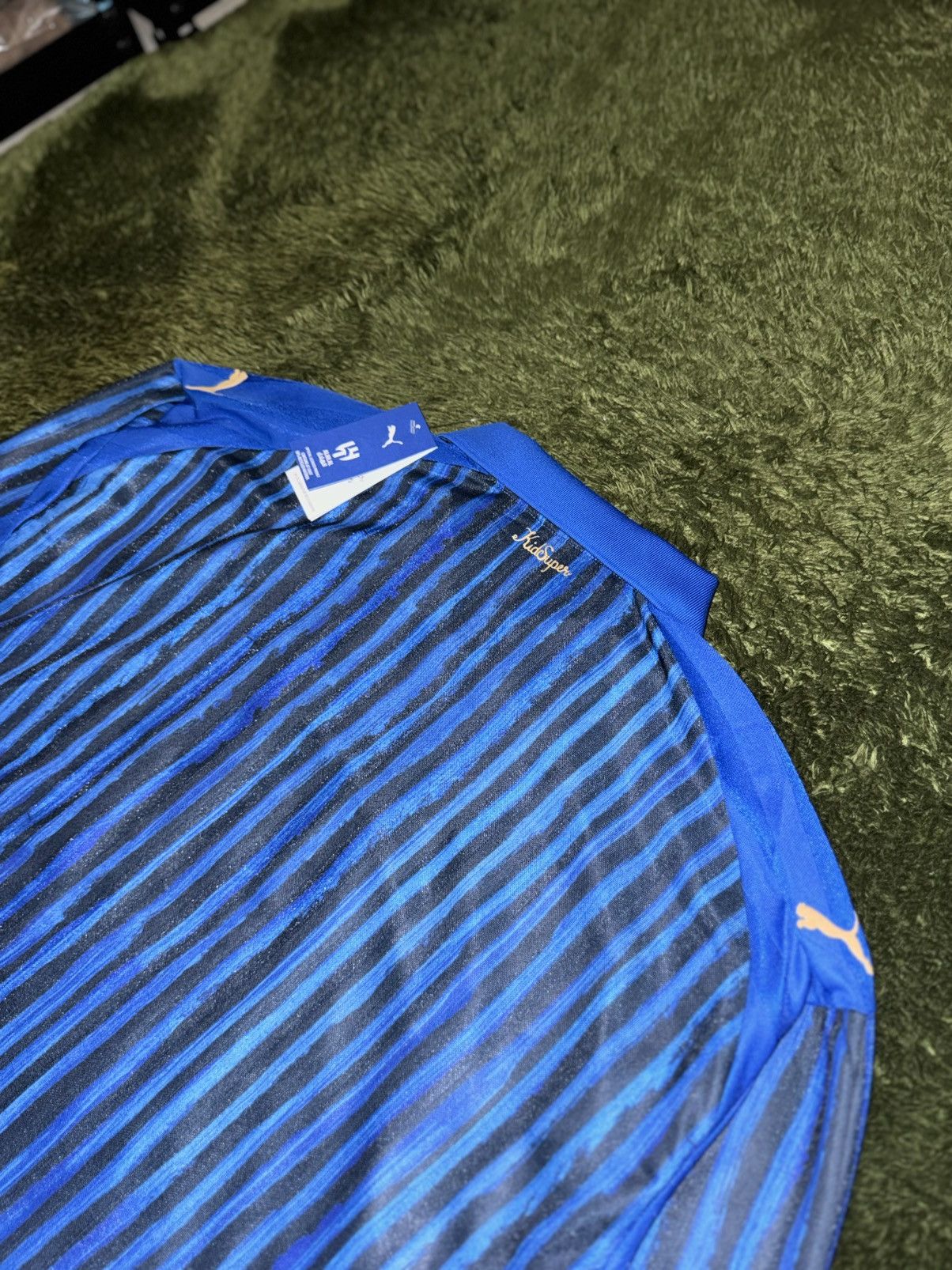 KidSuper × Puma [XL] Puma x KidSuper AHSFC Retro Long Sleeve Jersey Size US XL / EU 56 / 4 - 9 Thumbnail