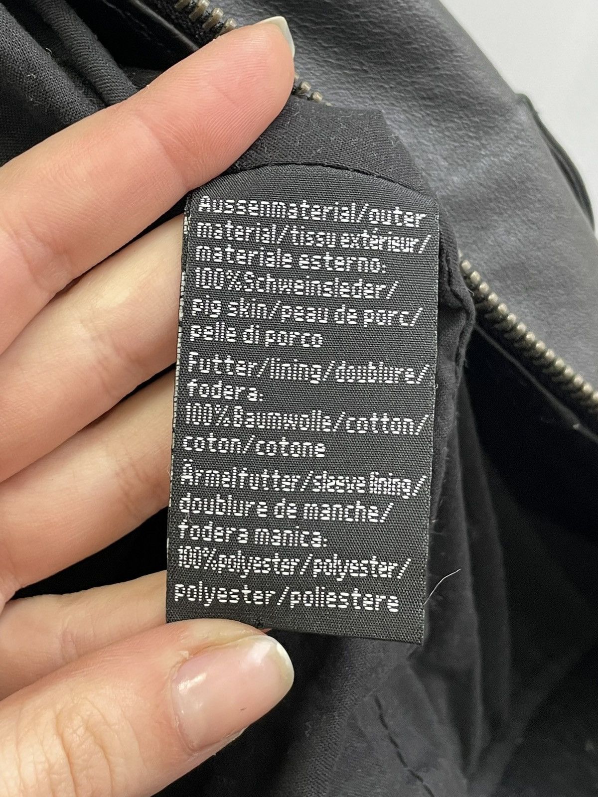 If Six Was Nine Vintage if six was nine style leather jacket Y2K opium Size US S / EU 44-46 / 1 - 12 Thumbnail