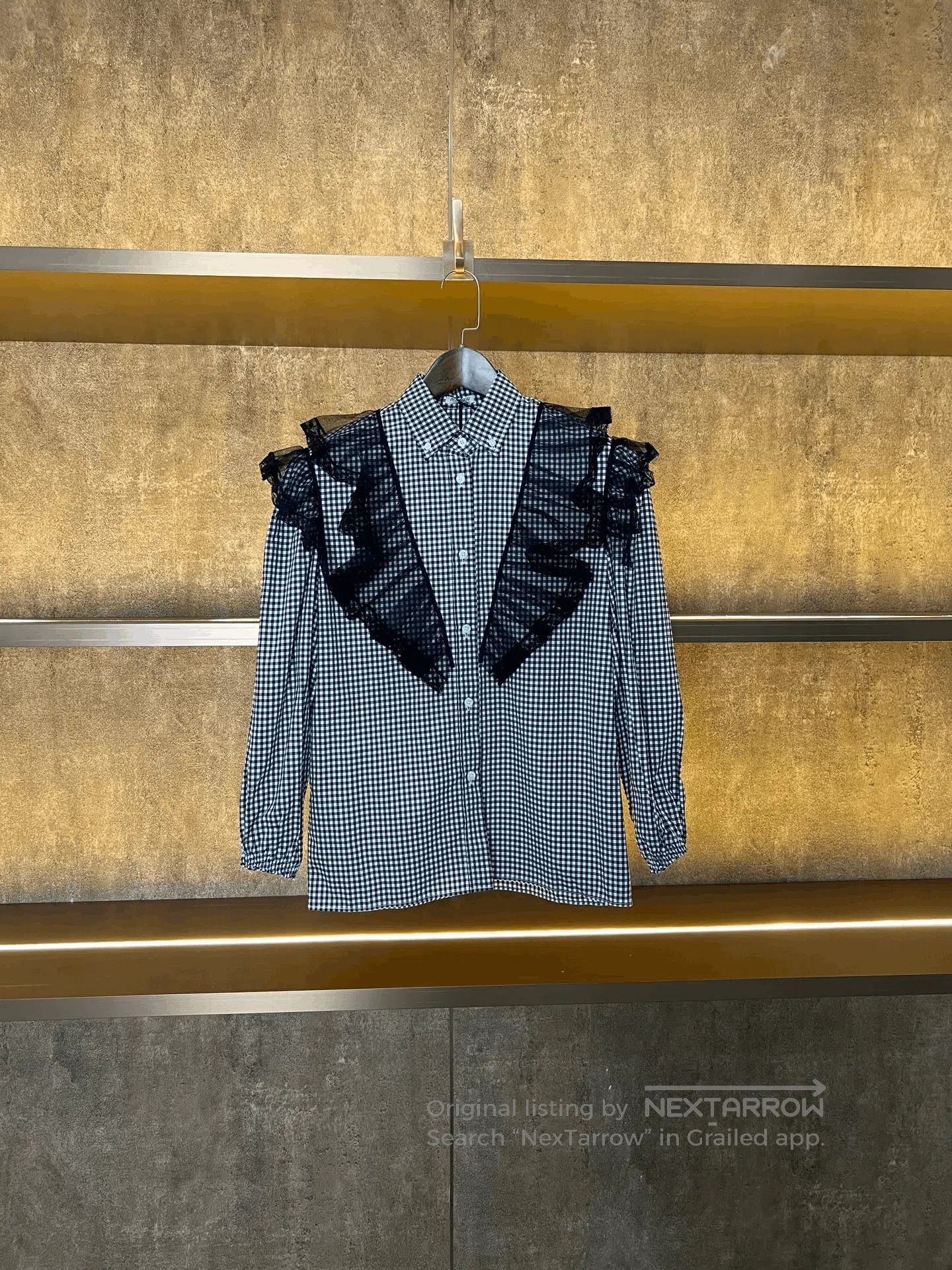 Miu Miu Miumiu Plaid Shirt. Size XS / US 0-2 / IT 36-38 - 1 Thumbnail