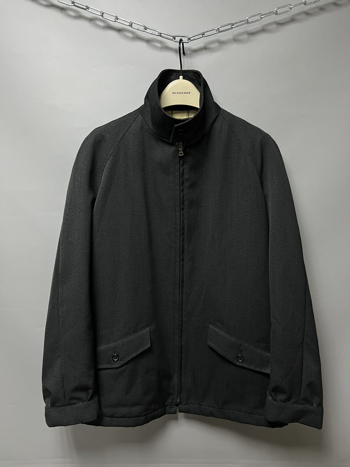 Grenfell Golfer Jacket Full Zip Vintage Made in England Rare