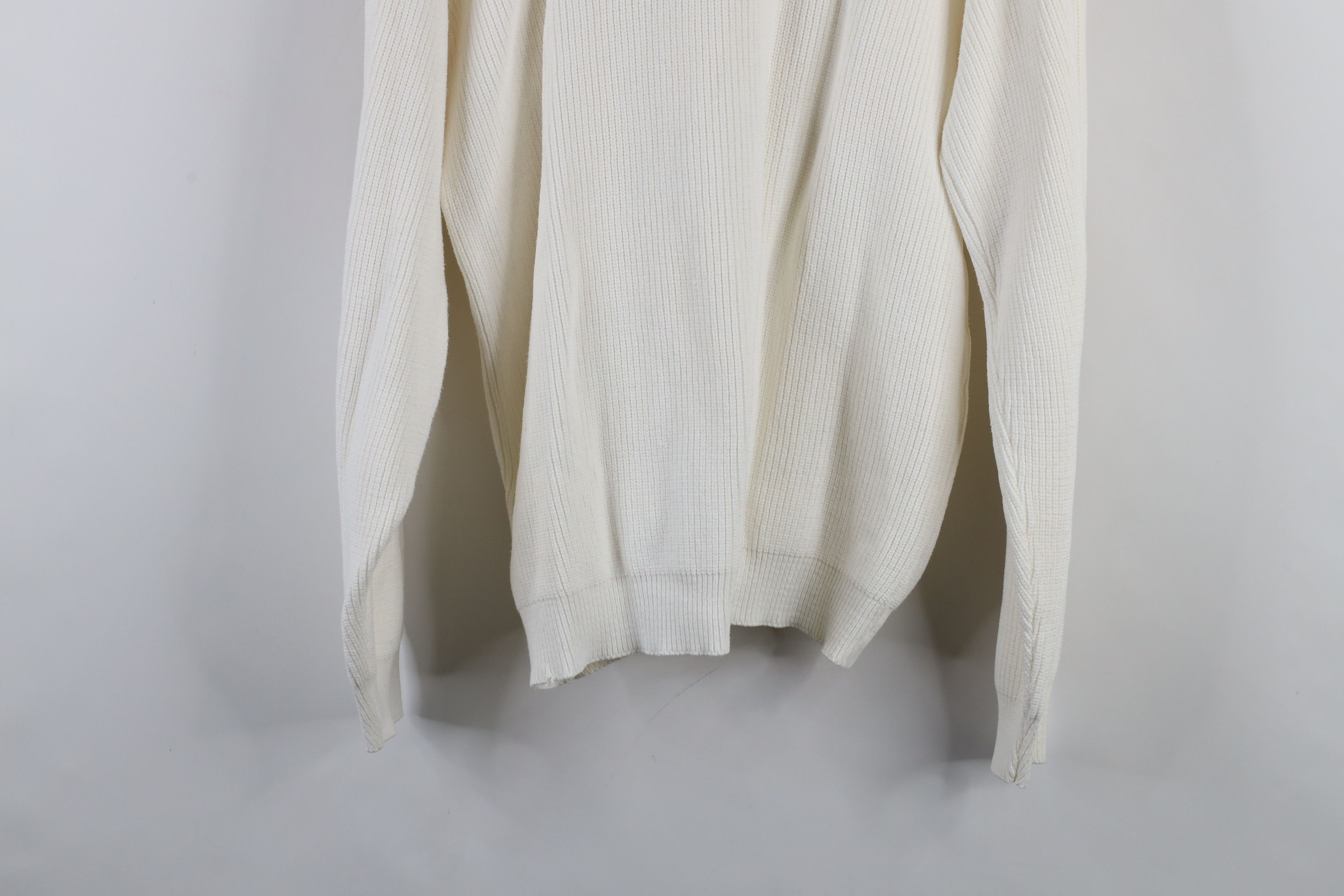 Vintage Vintage 70s Lord Jeff Ribbed Knit Cardigan Sweater USA Size XL / US 12-14 / IT 48-50 - 10 Thumbnail