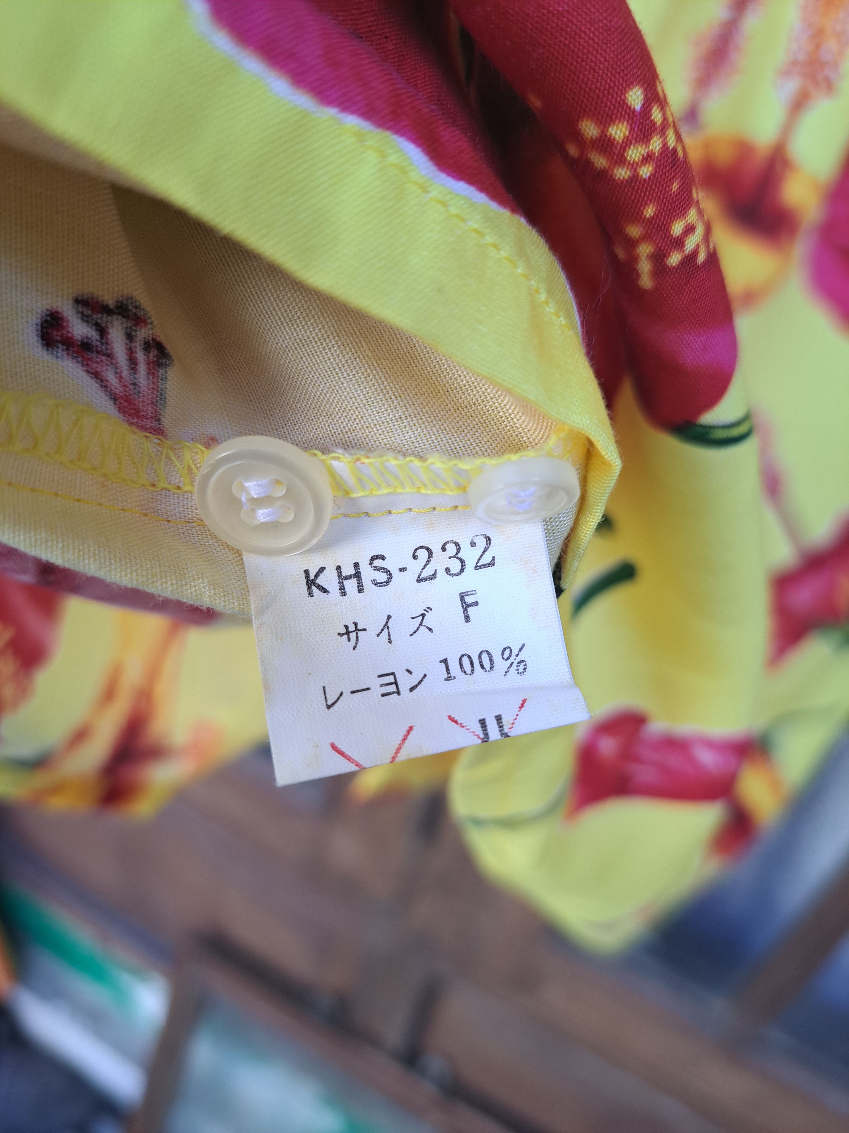 Kenzo KENZO Floral Rayon Shirts Size Free Size US L / EU 52-54 / 3 - 5 Thumbnail