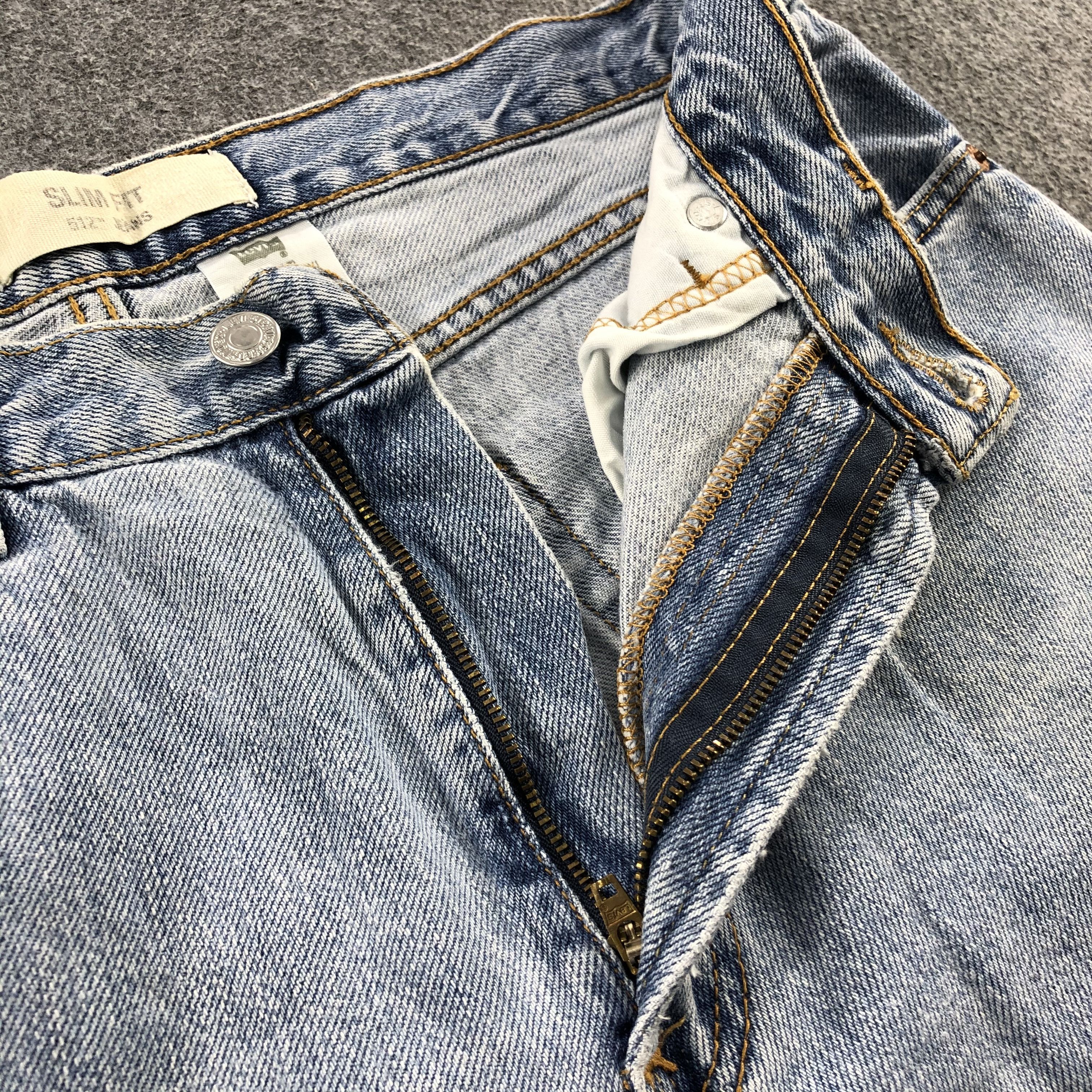 Levi's Vintage Light Wash Levis 512 Jeans-J1027 Size US 32 / EU 48 - 9 Thumbnail