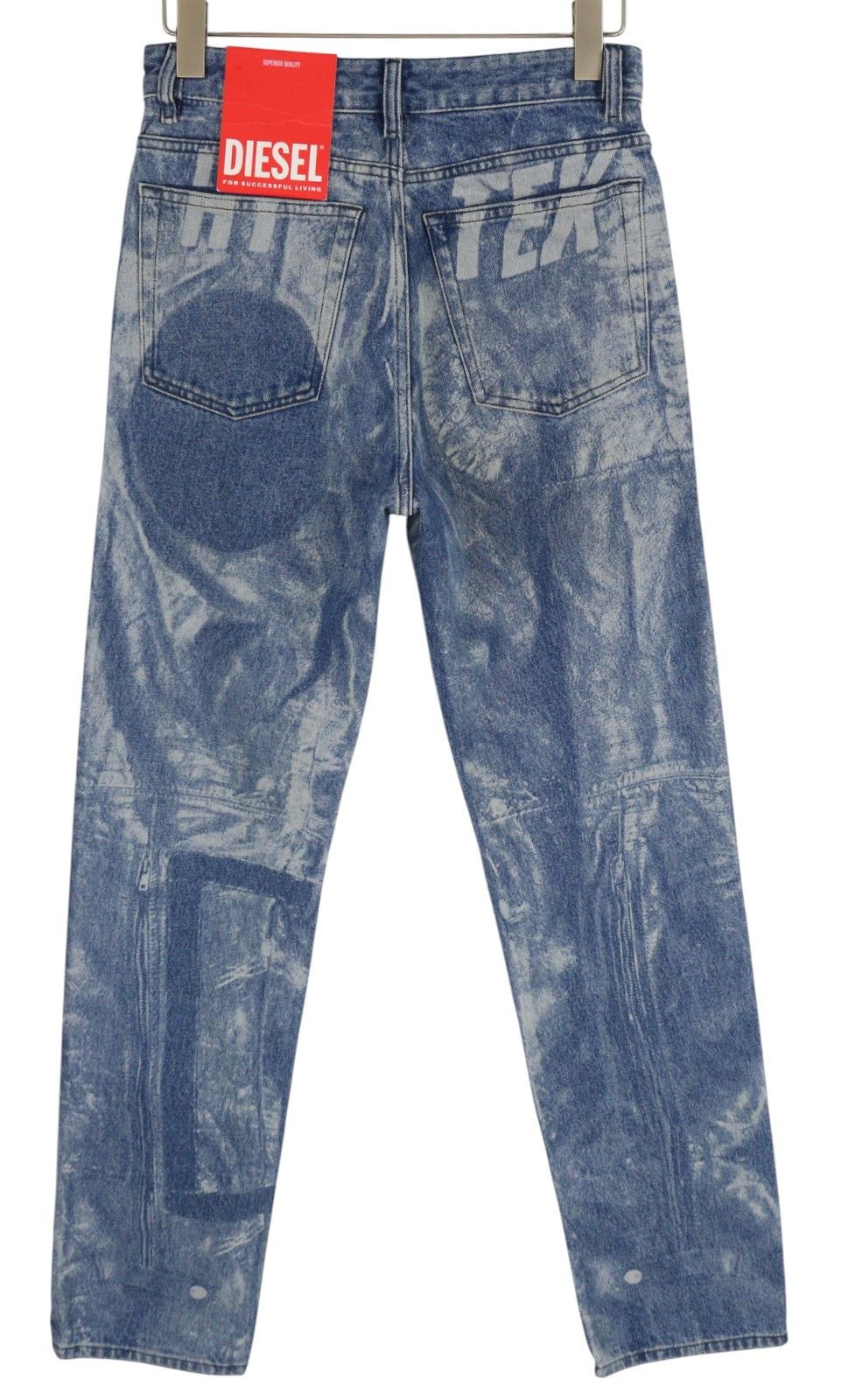 Diesel 1955-FS3 007B8 W29/L32 Blue Washed Pattern 85416 Size US 29 - 3 Thumbnail