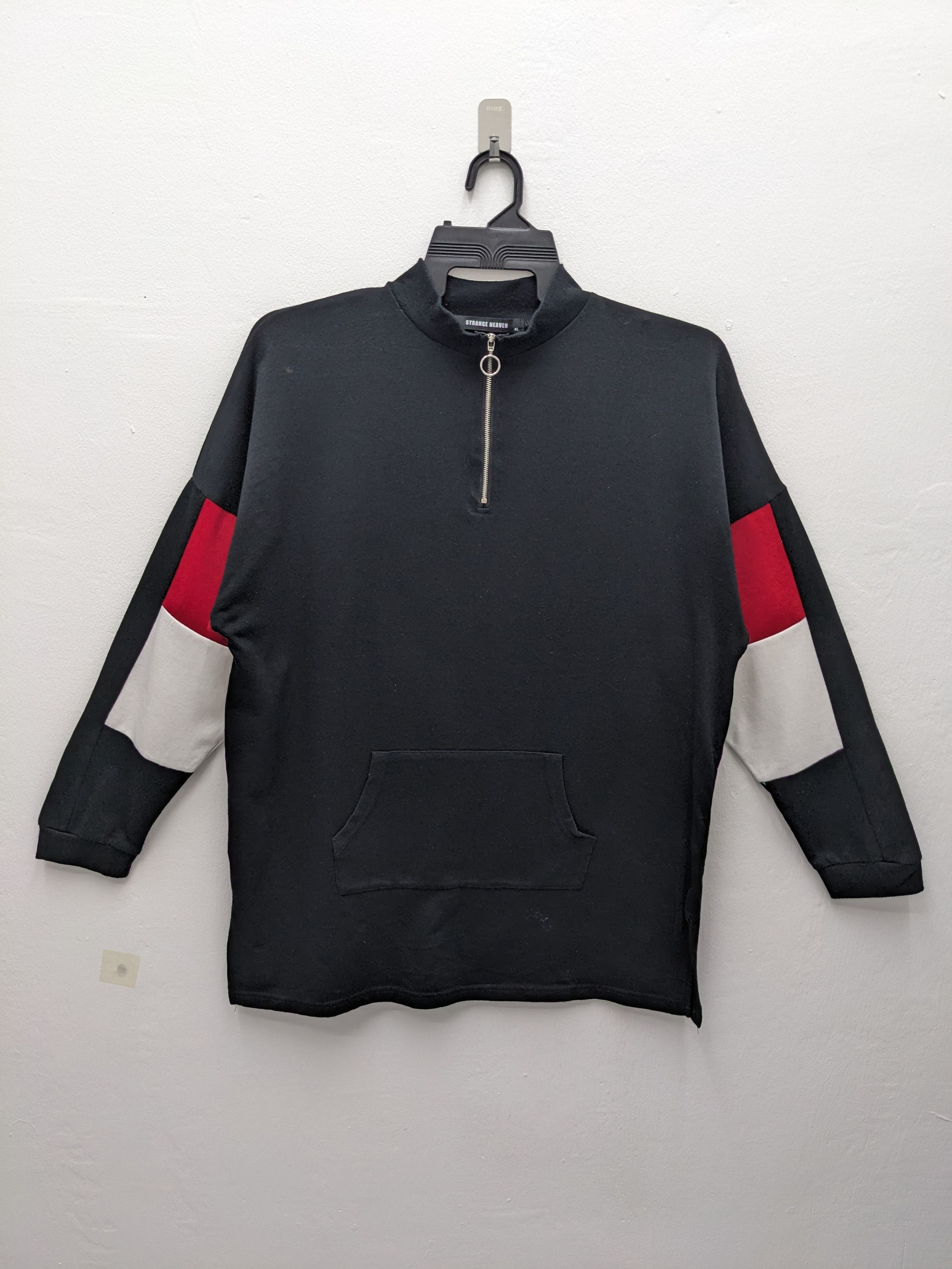Japanese Brand Strange Heaven Japanese Brand Colour Block Sweatshirt Size US XXL / EU 58 / 5 - 2 Thumbnail