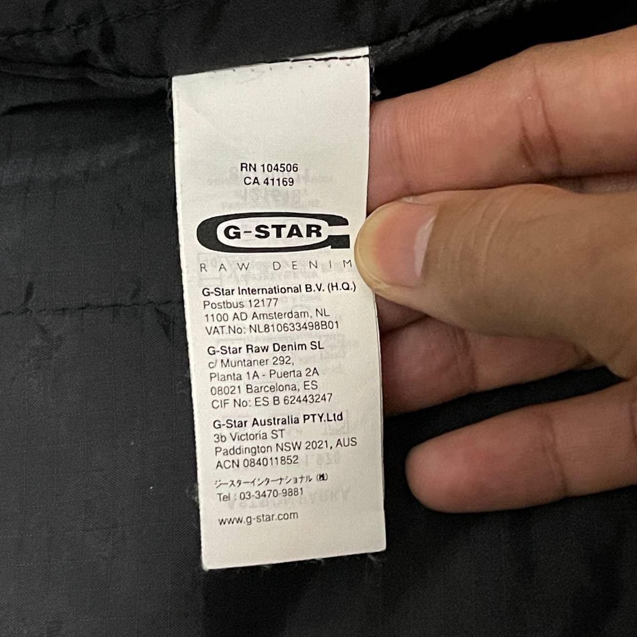 G-Star G Star Raw Astron Parka Wax Coated Size US L / EU 52-54 / 3 - 9 Thumbnail