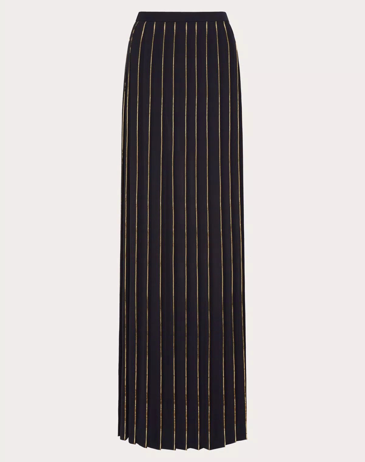 Valentino o1s1wg110426 Long Skirt in Embroidered Double Georgette Size 26" / US 2 / IT 38 - 1 Thumbnail