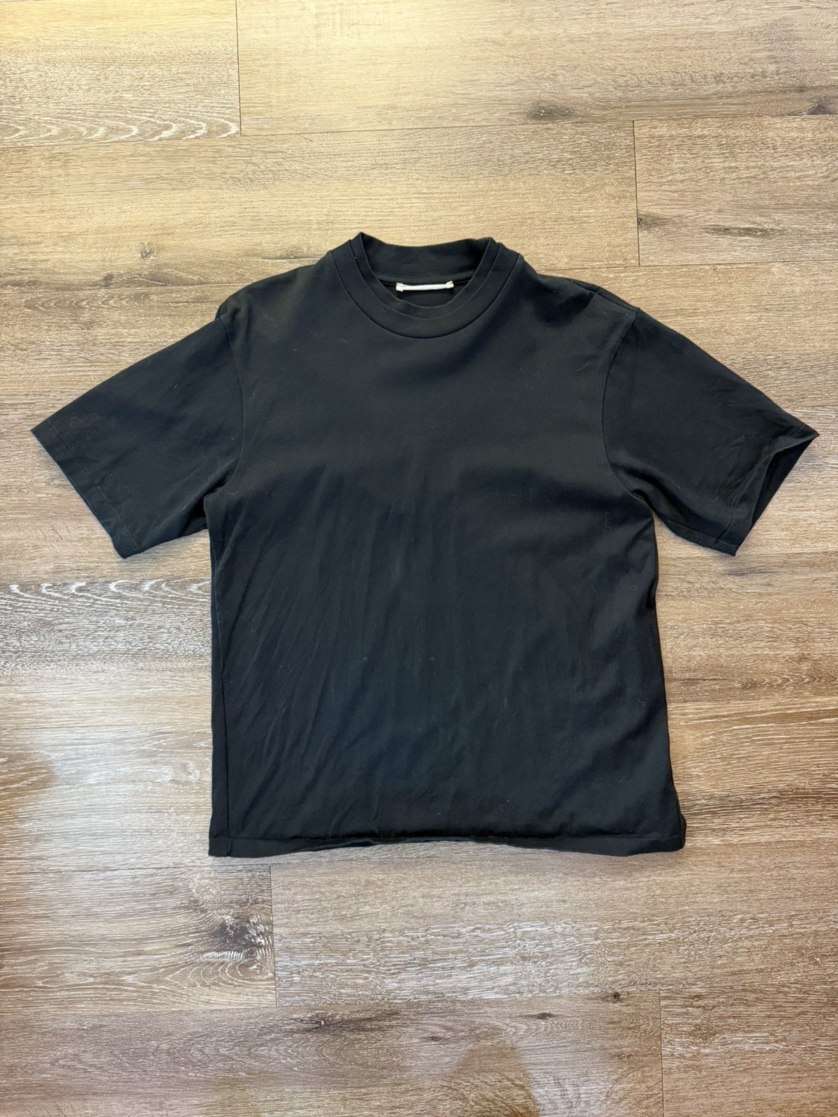 Vuja De Vuja De Jake Microfiber Black Cotton T-Shirt in Small