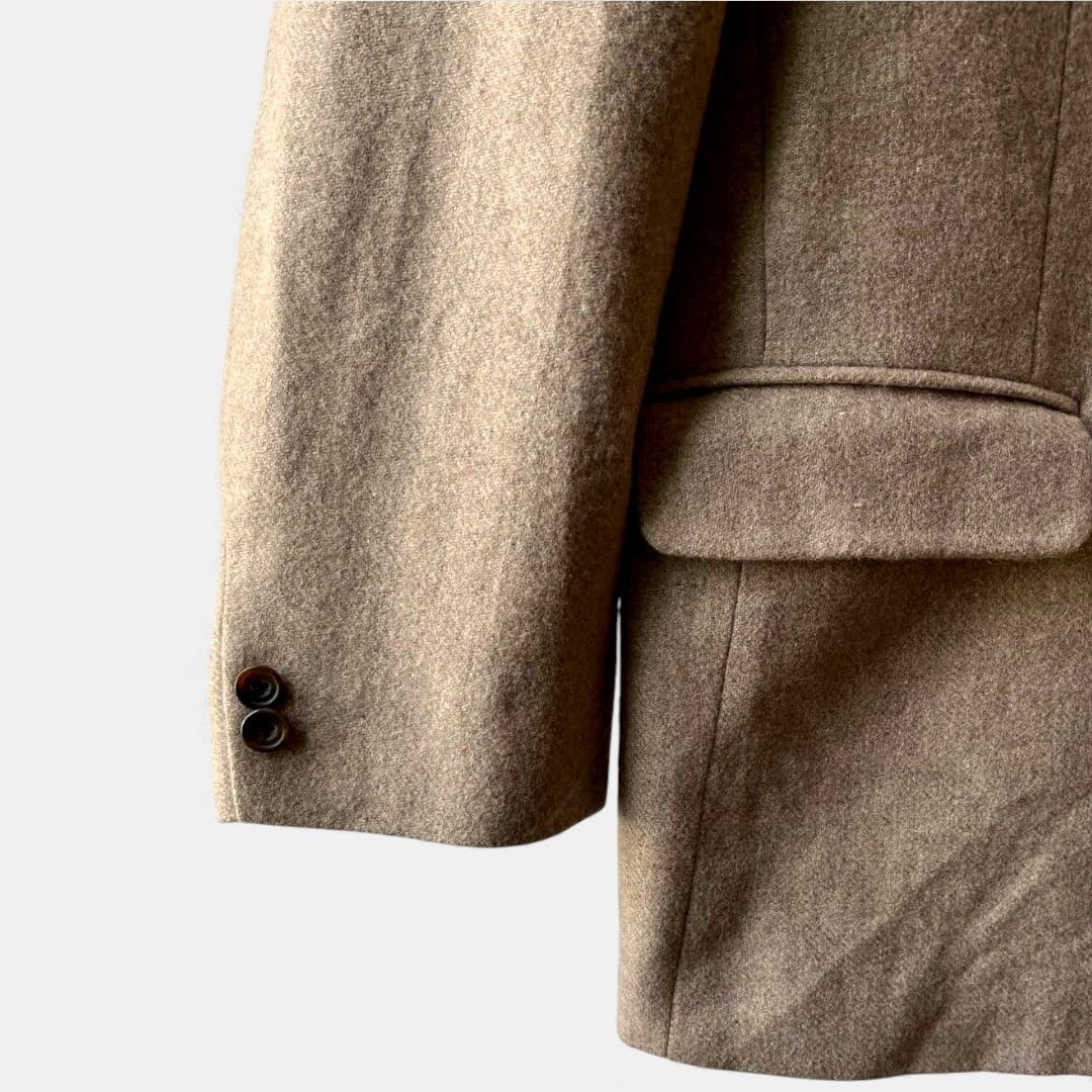 Other StudioSuits Hand Crafted blazer camel tweed wool-Fashionella Size 44R - 3 Thumbnail