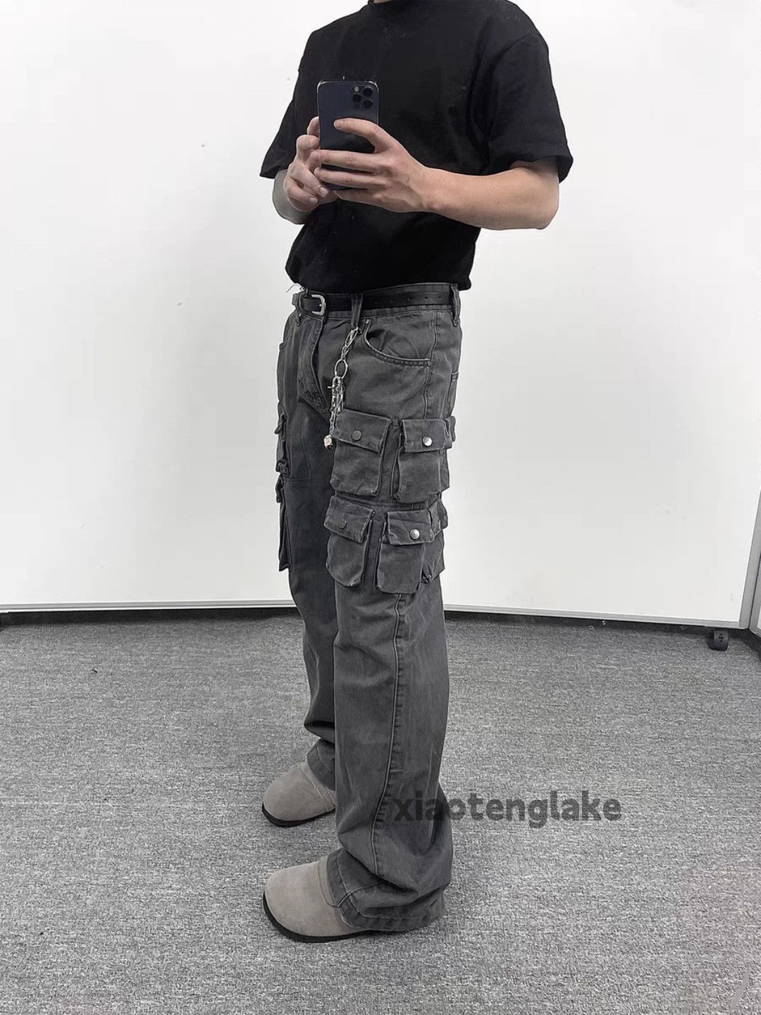 Designer × Japanese Brand × Vintage washed faded cleanfit utility military tactical cargo pants Size US 32 / EU 48 - 1 Thumbnail