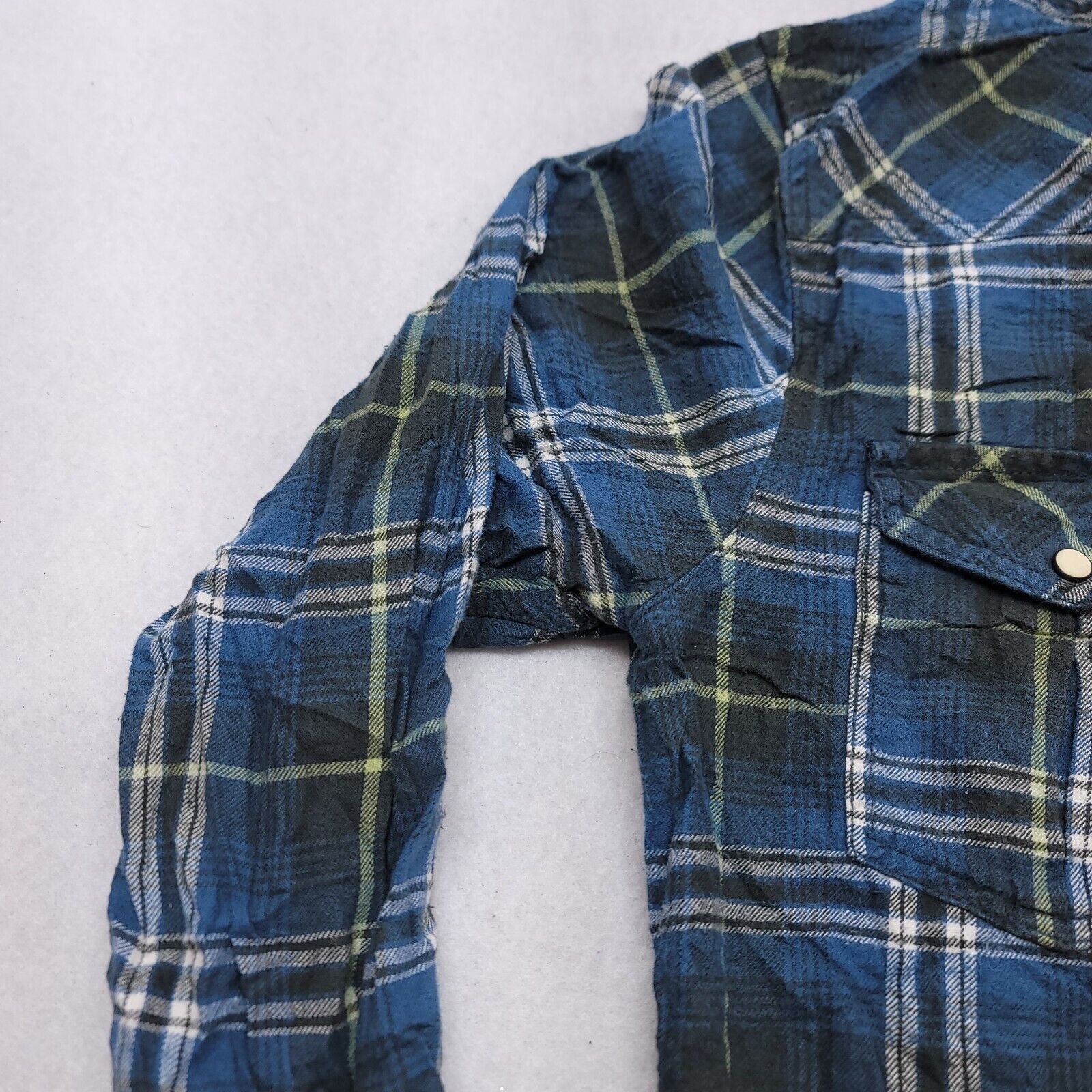Jack & Jones Jack & Jones Vintage Clth Co Shirt Adult Mens Size XL Blue Size US XL / EU 56 / 4 - 4 Thumbnail
