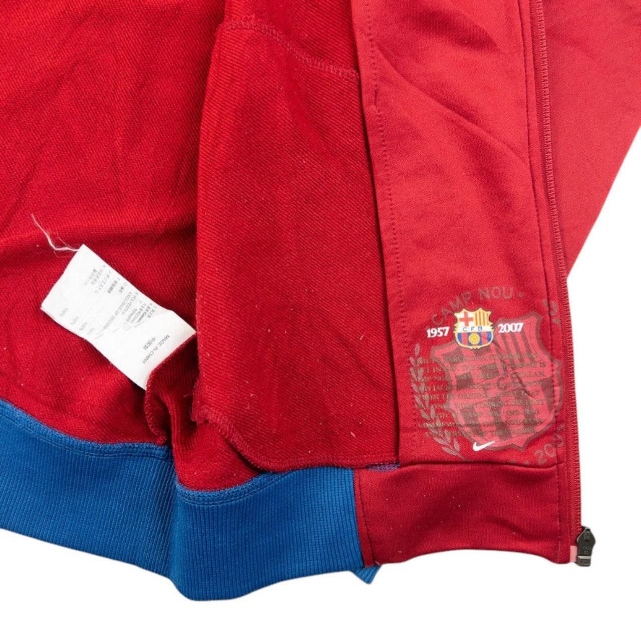Nike Vintage Nike FCB Barcelona Zip Up Jacket Size L Size US L / EU 52-54 / 3 - 6 Thumbnail