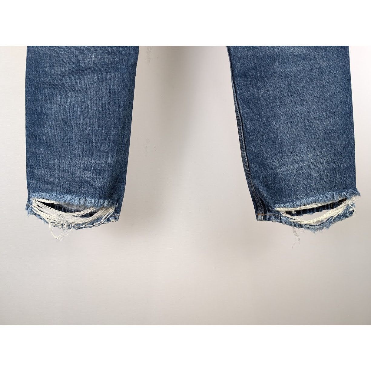 Balenciaga o1rshd1 Denim Jeans in Blue Size US 29 - 17 Thumbnail
