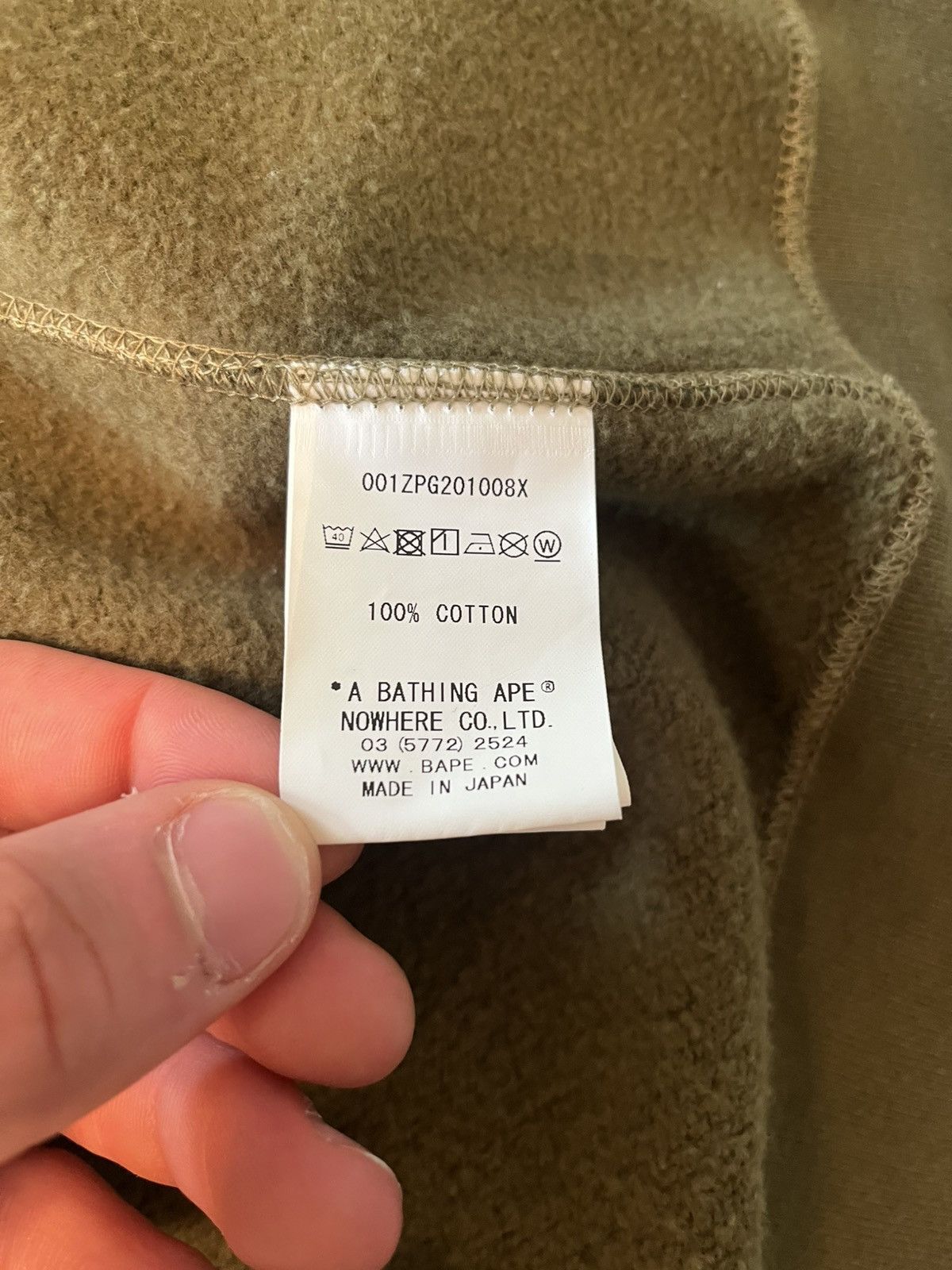 Bape Bape Green Camp Full Zip Size US XL / EU 56 / 4 - 10 Thumbnail