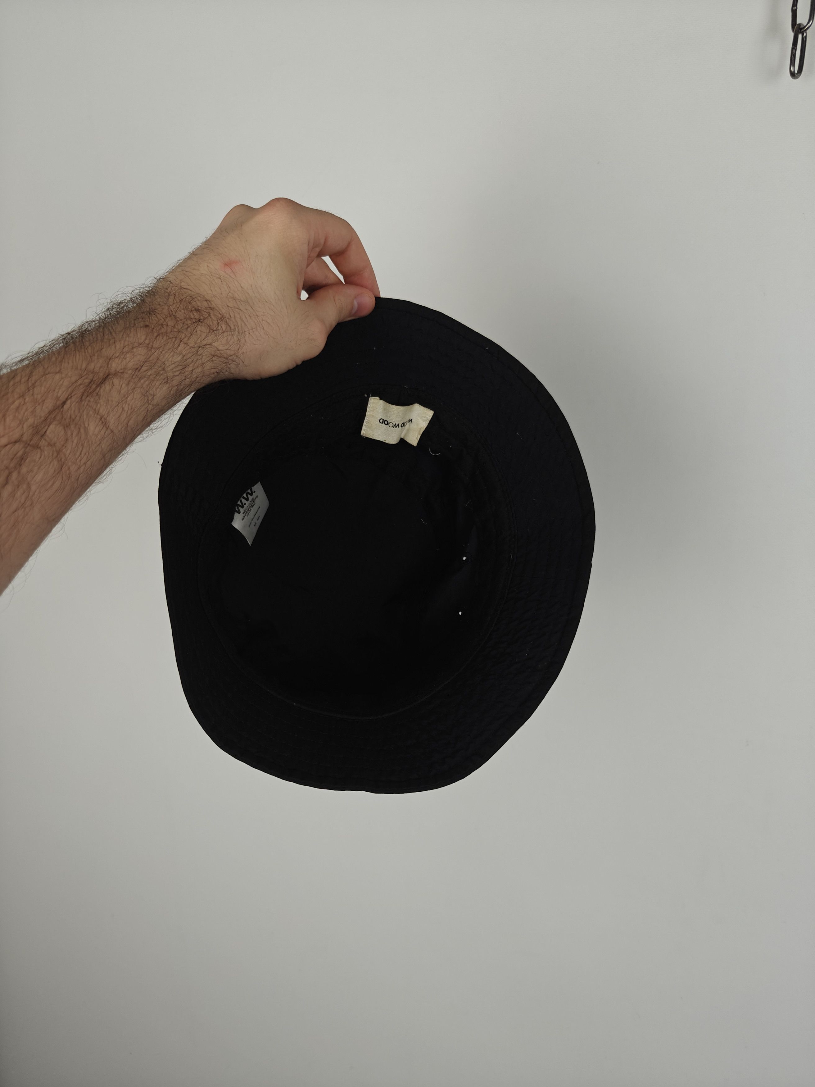 Wood Wood Wood Wood Panam Hat Black One Size Size ONE SIZE - 6 Thumbnail