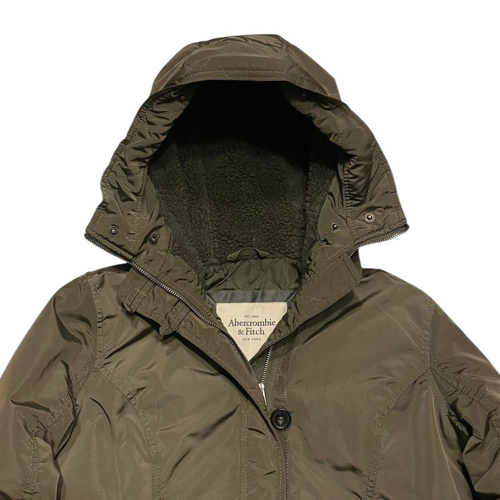 Abercrombie & Fitch VTG Y2K Abercrombie & Fitch green utility bomber jacket Size M / US 6-8 / IT 42-44 - 4 Thumbnail