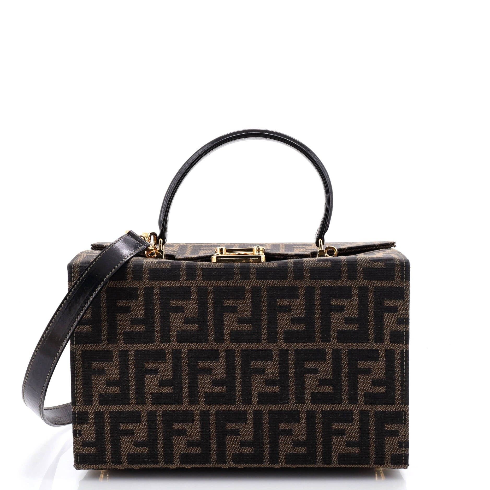 Fendi Vintage Convertible Lock Box Bag Size ONE SIZE - 1 Thumbnail
