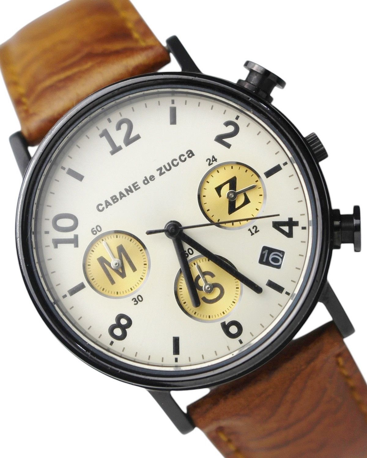 Issey Miyake × Seiko 2000S CABANE de ZUCCa ART CHRONOGRAPH WATCH Size ONE SIZE - 2 Thumbnail