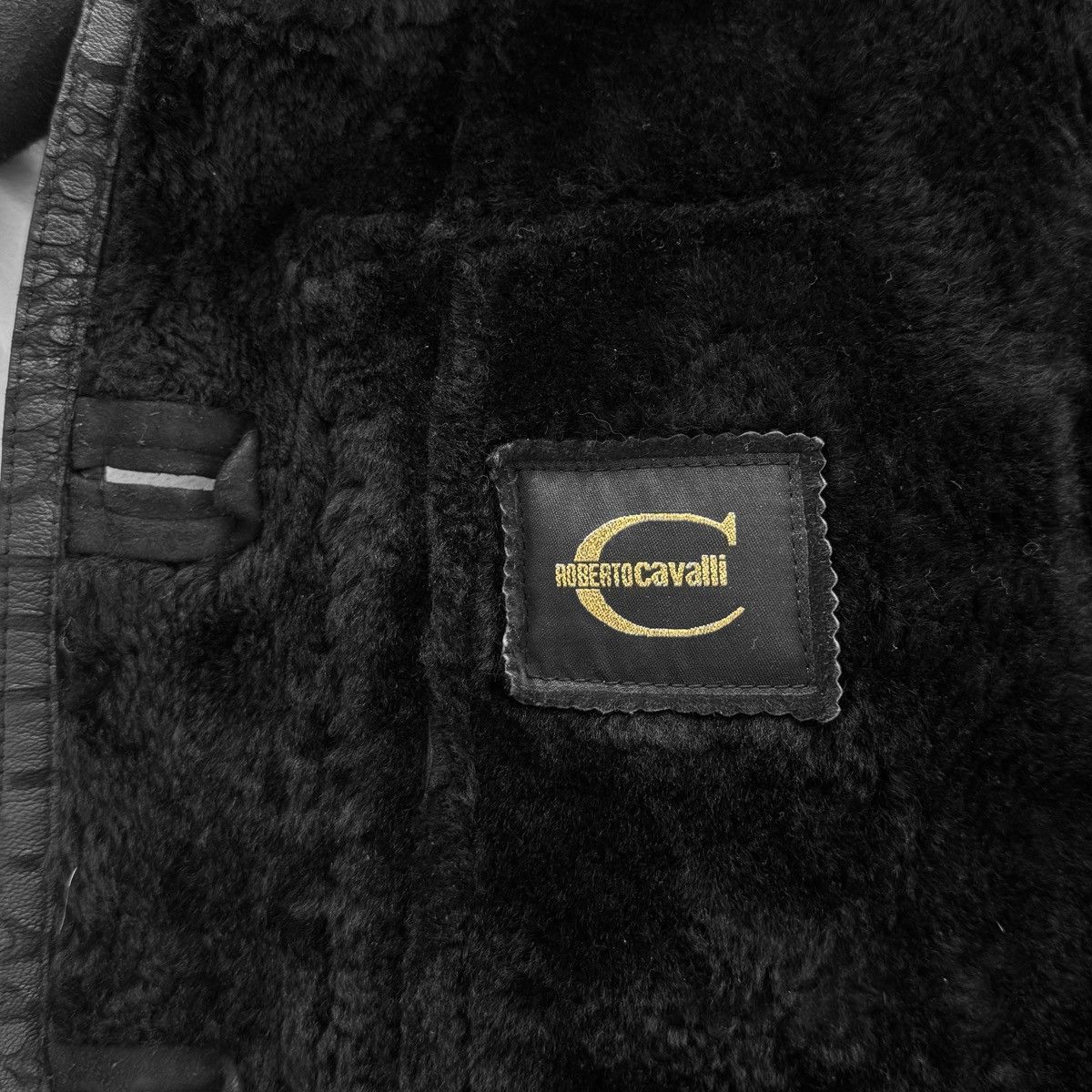 Roberto Cavalli Runway Roberto Cavalli Black long Leather Coat Size XS / US 0-2 / IT 36-38 - 13 Thumbnail