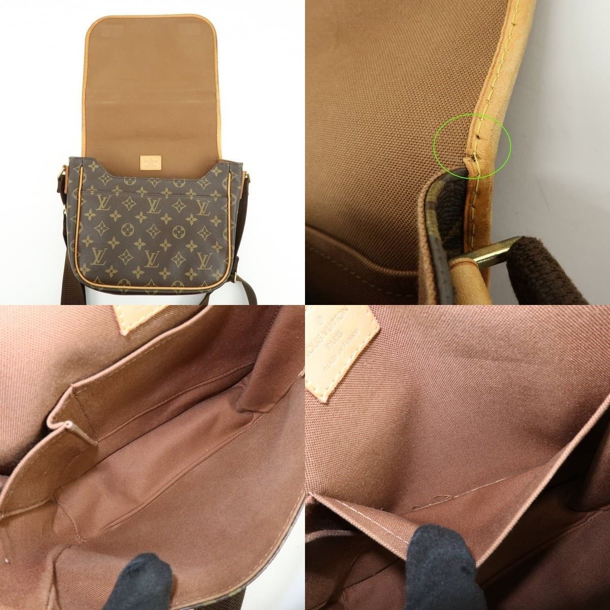 Louis Vuitton Louis Vuitton Monogram Bosphore PM Messenger Bag Size ONE SIZE - 7 Thumbnail