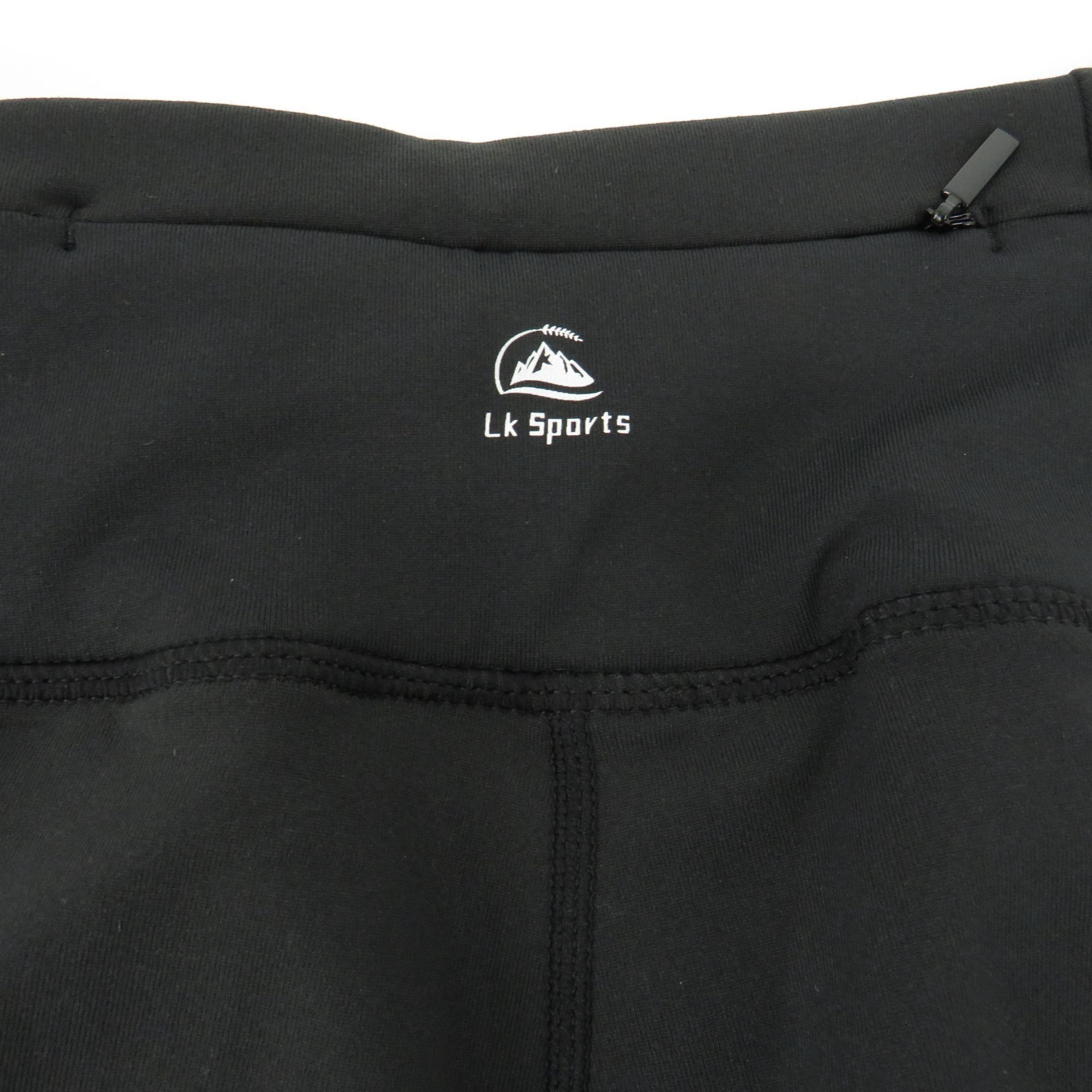 Other LK Sports Women's Black Fleece Lined Leggings High Waisted Size 24" / US 00 / IT 34 - 5 Thumbnail