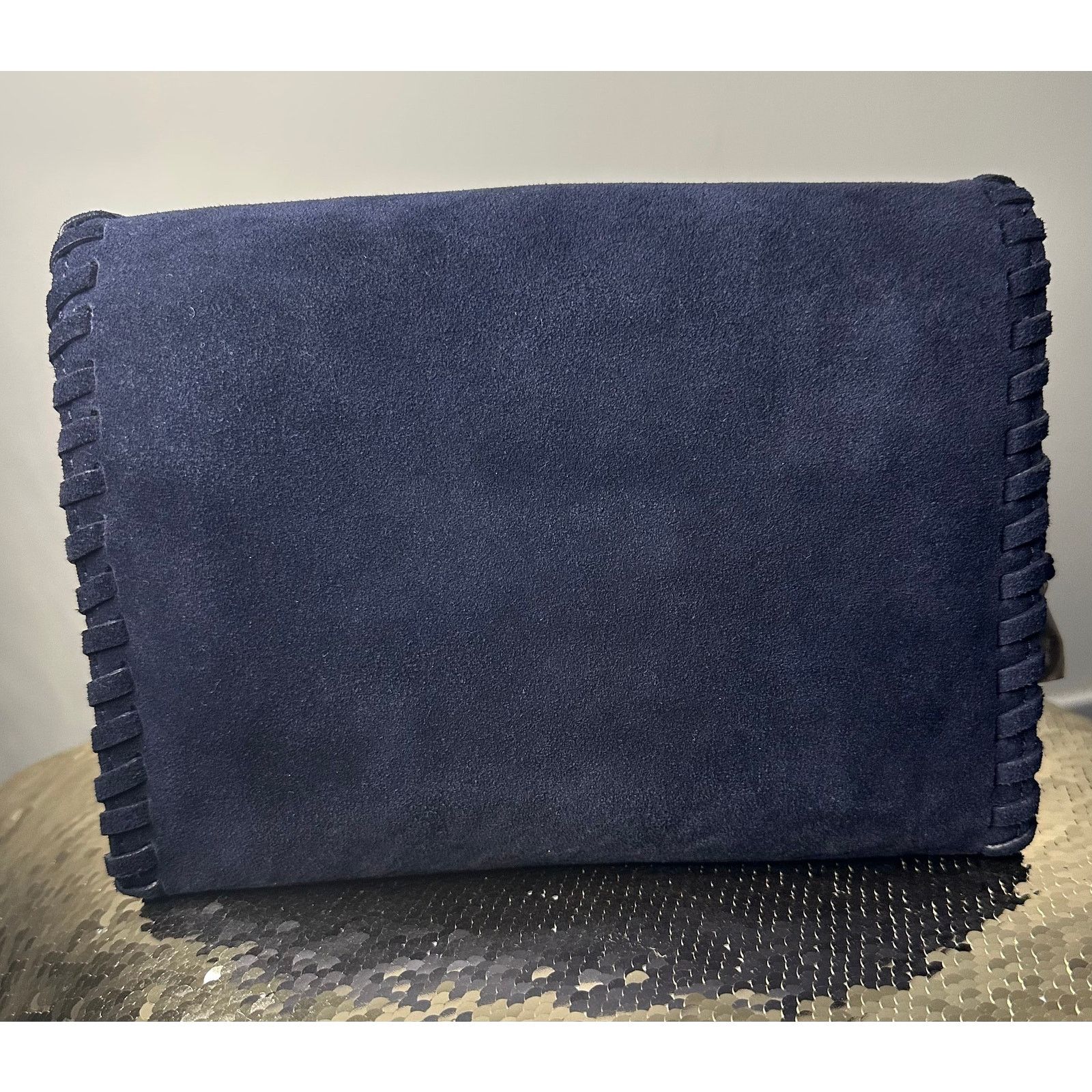 Tory Burch Tory Burch Marion Suede Combo Crossbody Size ONE SIZE - 4 Thumbnail