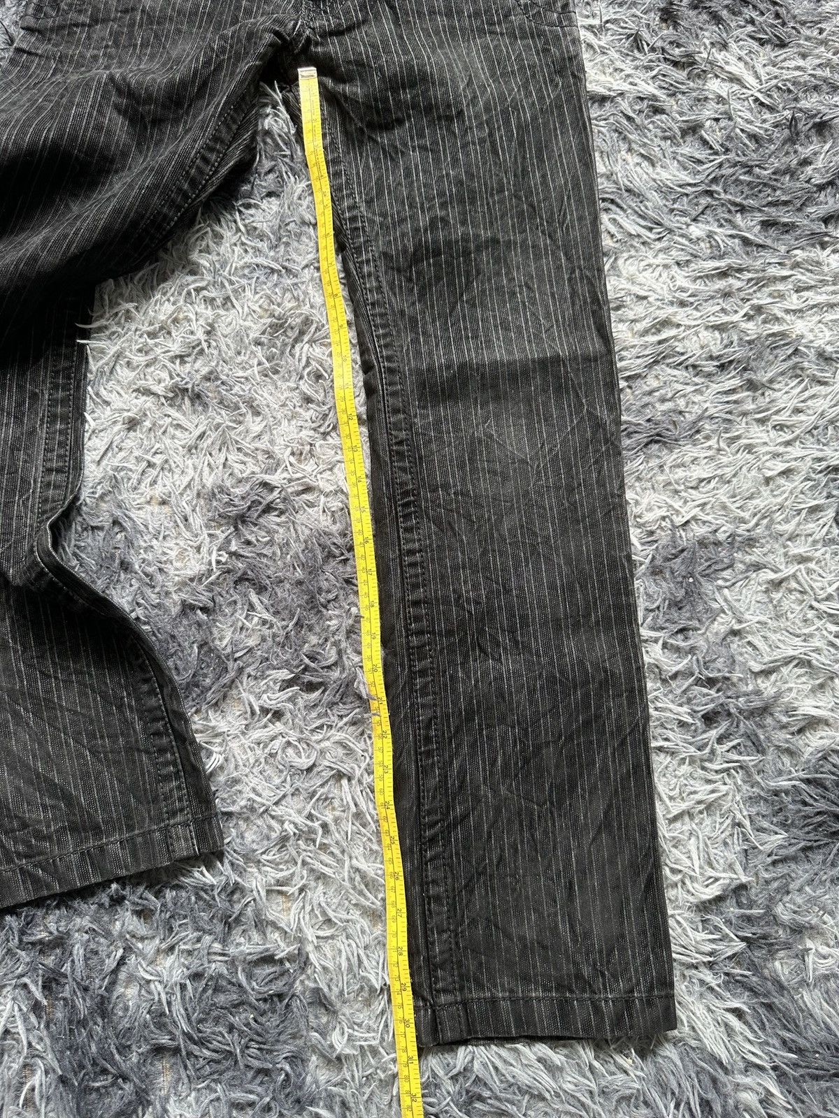 JUN MEN 2010's JUNMEN Japan velour denim gothic jeans Size US 32 / EU 48 - 18 Thumbnail