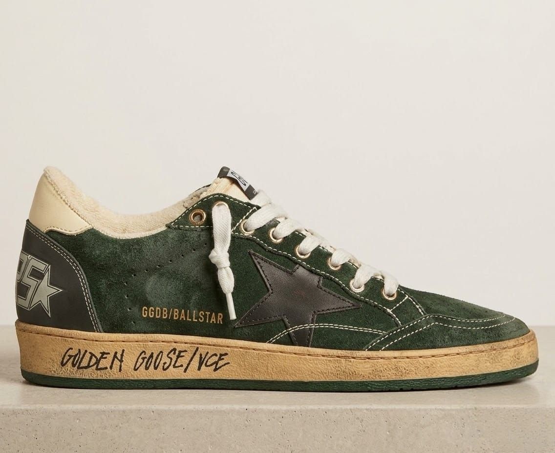 Golden Goose o1d2blof0326 Ball Star Low-Top Sneakers in Multicolor Size US 9 / EU 42 - 1 Preview