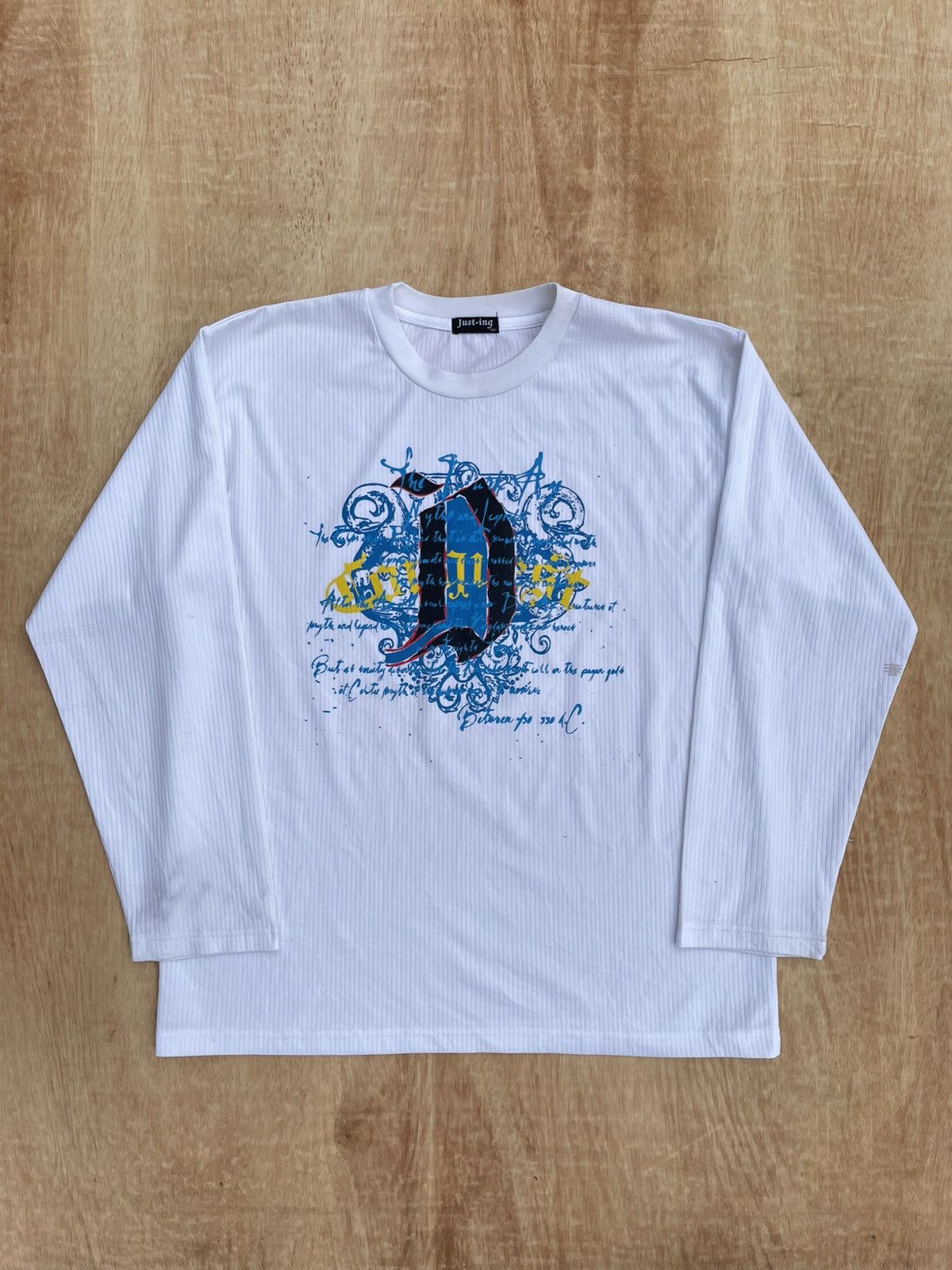 Japanese Brand Just-ing Longsleeve Size US L / EU 52-54 / 3 - 1 Thumbnail