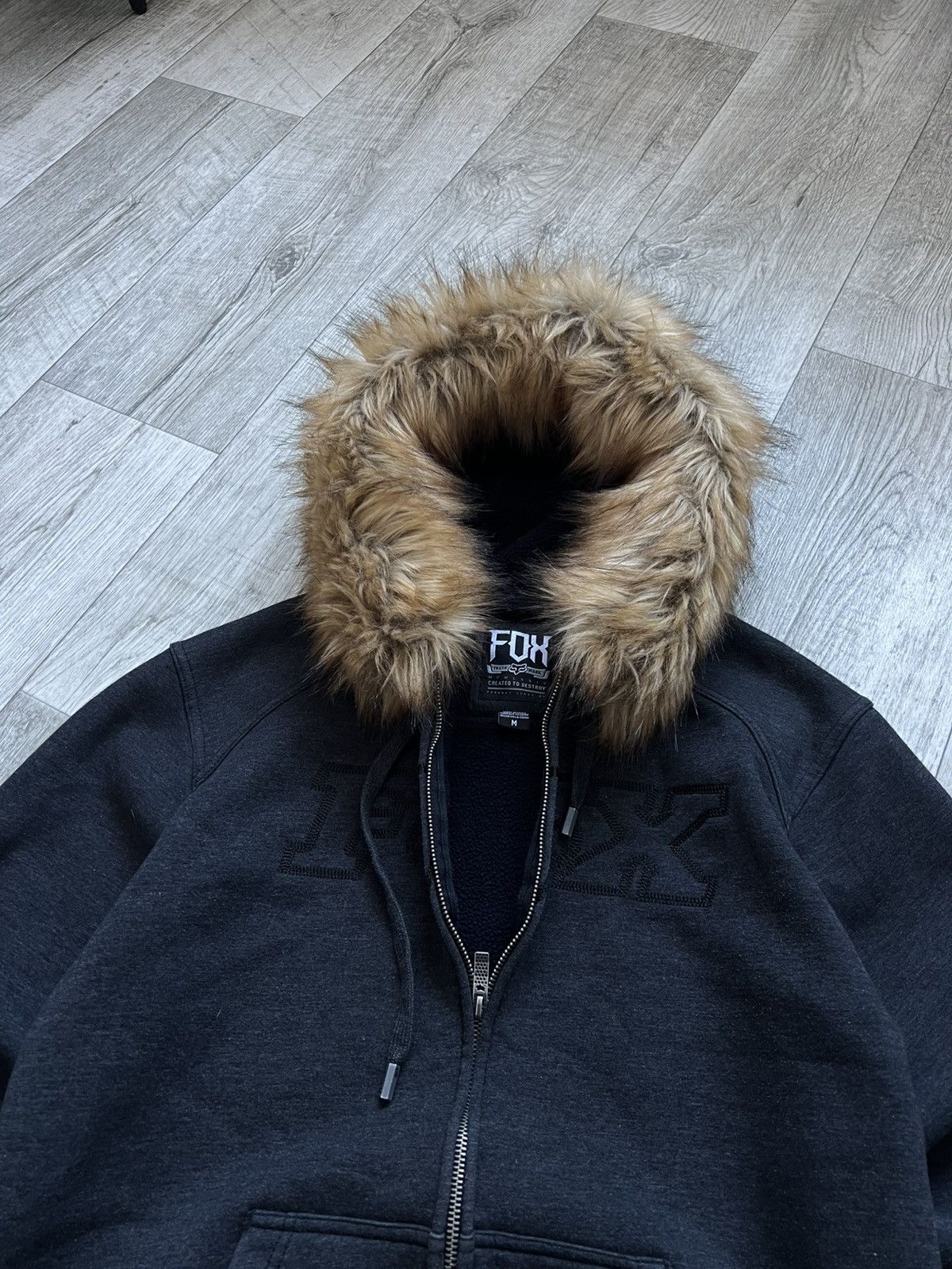 Hysteric Glamour Fox Racing Faux Fur Y2k Zip Hysteric Glamour LGB If Six Was Size US M / EU 48-50 / 2 - 6 Thumbnail