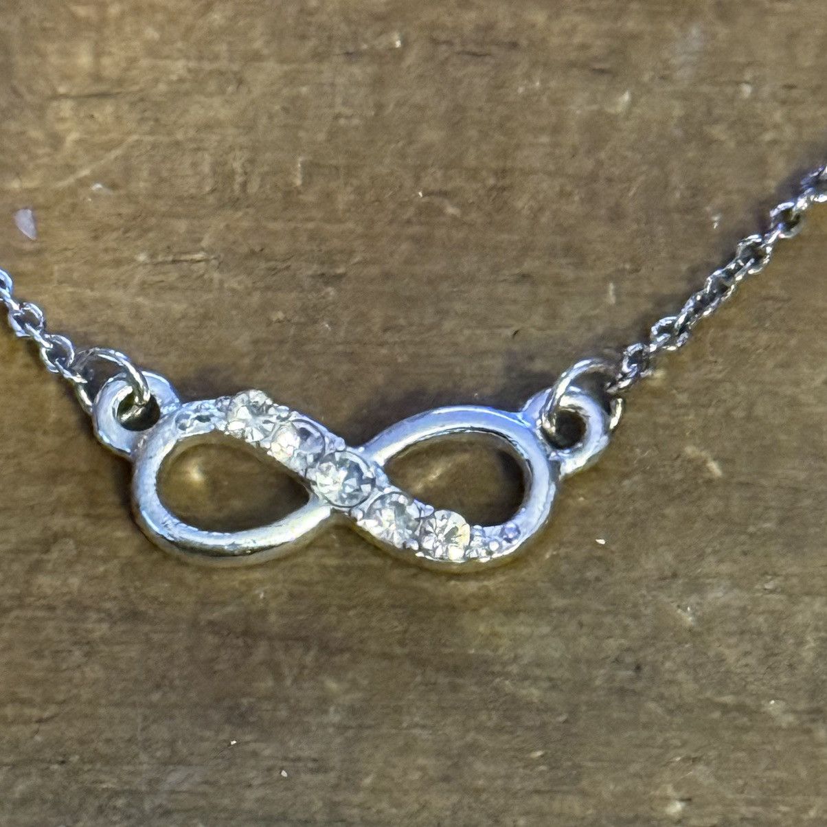 Other Dainty silver tone infinity necklace Size ONE SIZE - 3 Thumbnail