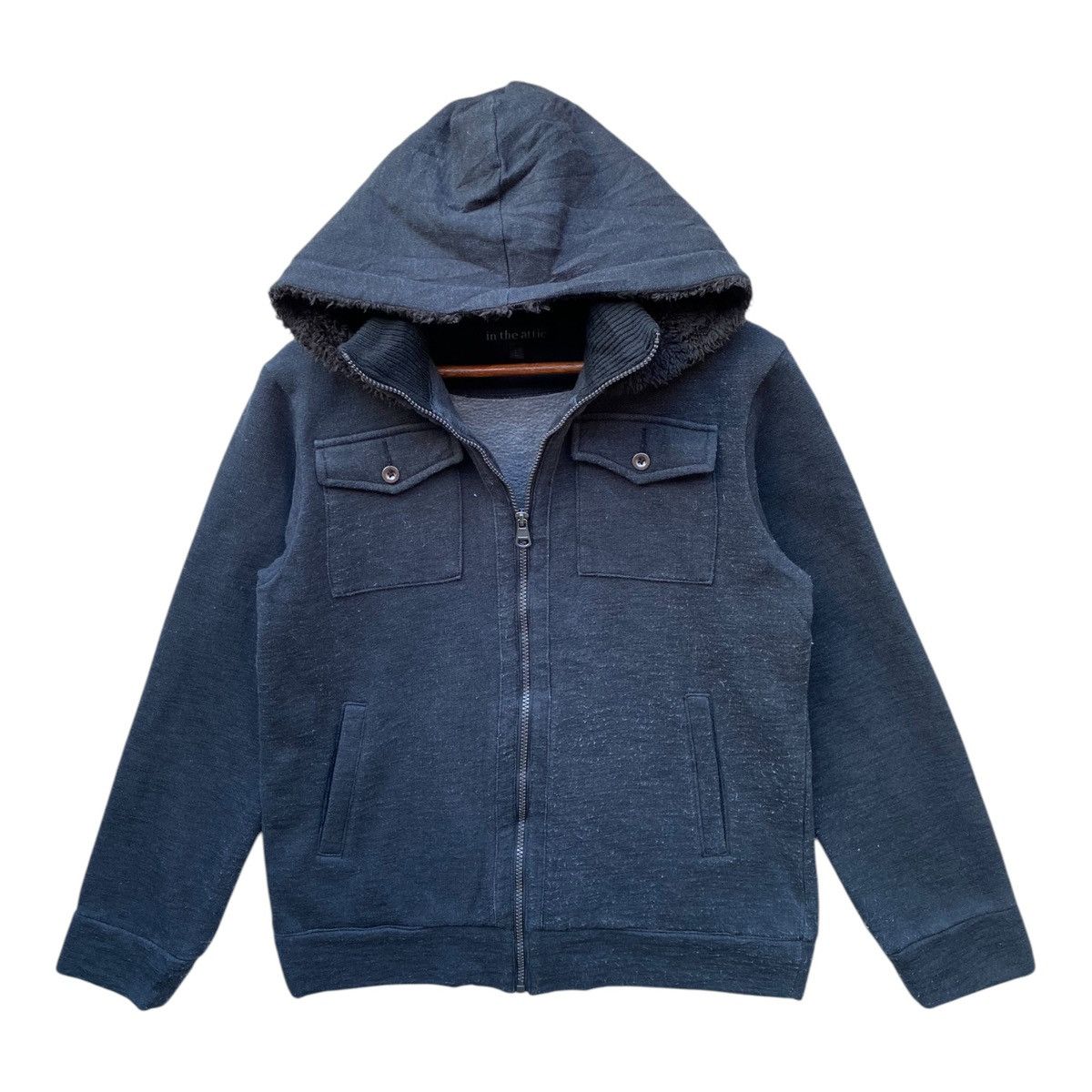 In The Attic × Japanese Brand Vintage Japanese Brand In The Attic Jacket Hoodie Fullzip Size US L / EU 52-54 / 3 - 5 Thumbnail