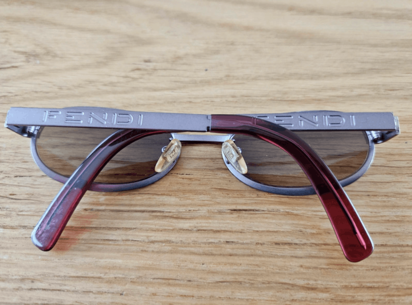 Fendi × Vintage Fendi Sunglasses Vintage Mask 4017 Size ONE SIZE - 3 Thumbnail