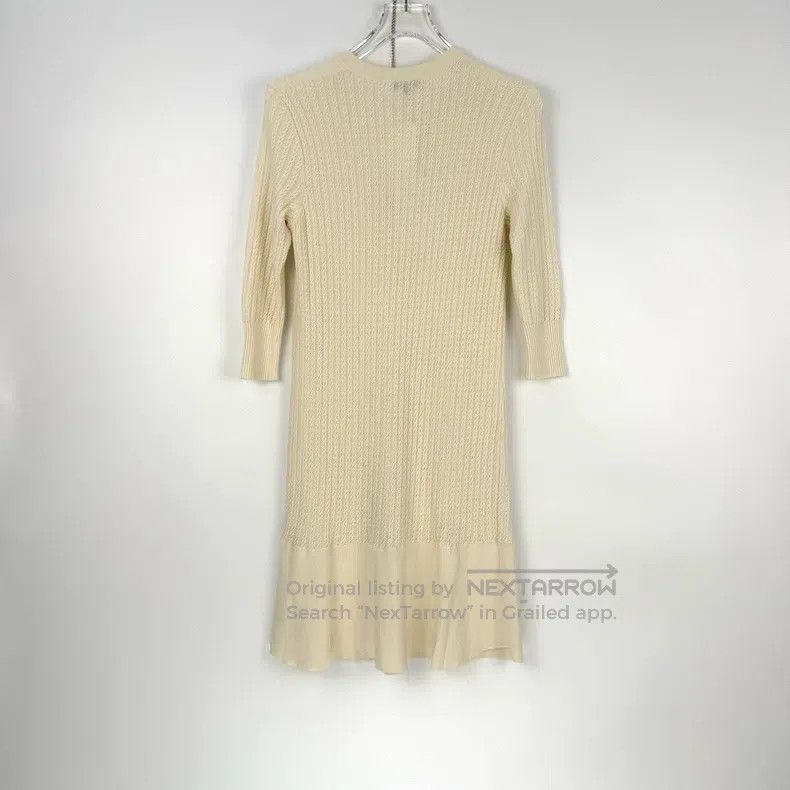 Chanel Chanel Beige hemp vertical pattern shoulder gold buckle kn Size XS / US 0-2 / IT 36-38 - 4 Thumbnail